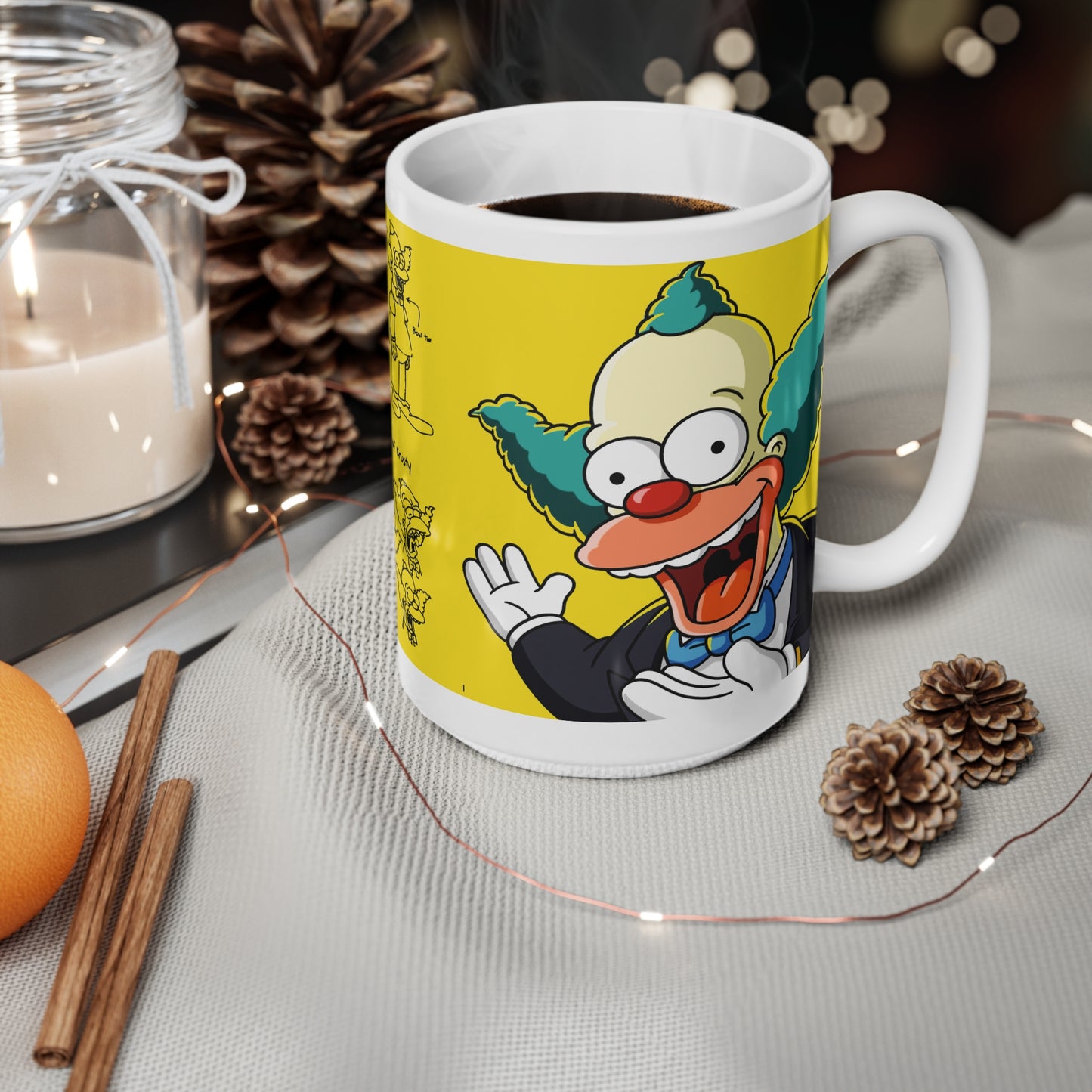 Whimsical Clown Ceramic Coffee Mug - Perfect for Collectors & Gift Givers