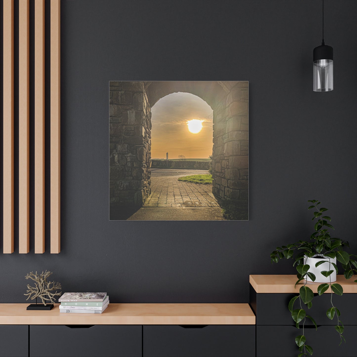 Pillars Matte Canvas, Stretched, 1.25"