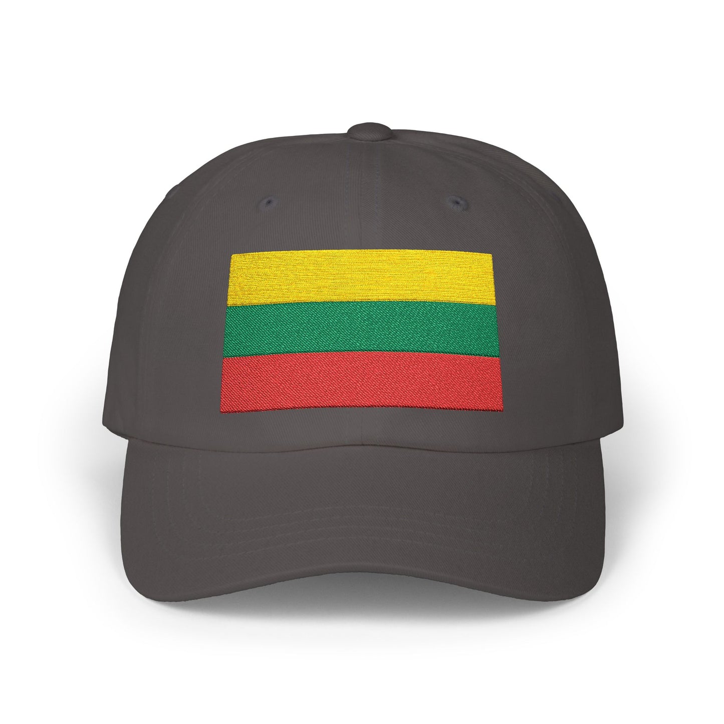 Lithuania Flag Embroidered Classic Dad Cap - Stylish Cotton Hat for Men