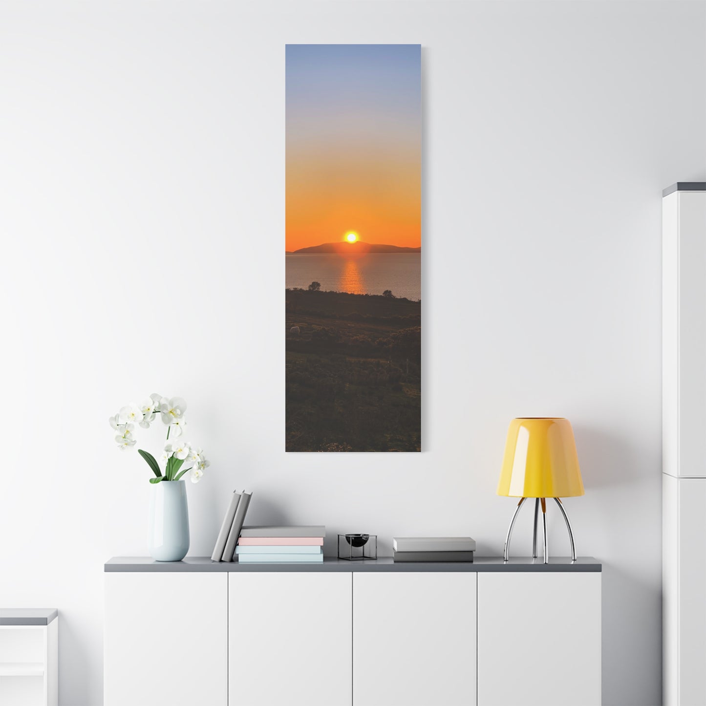 Sunset Ring of Kerry Matte Canvas, Stretched, 1.25"