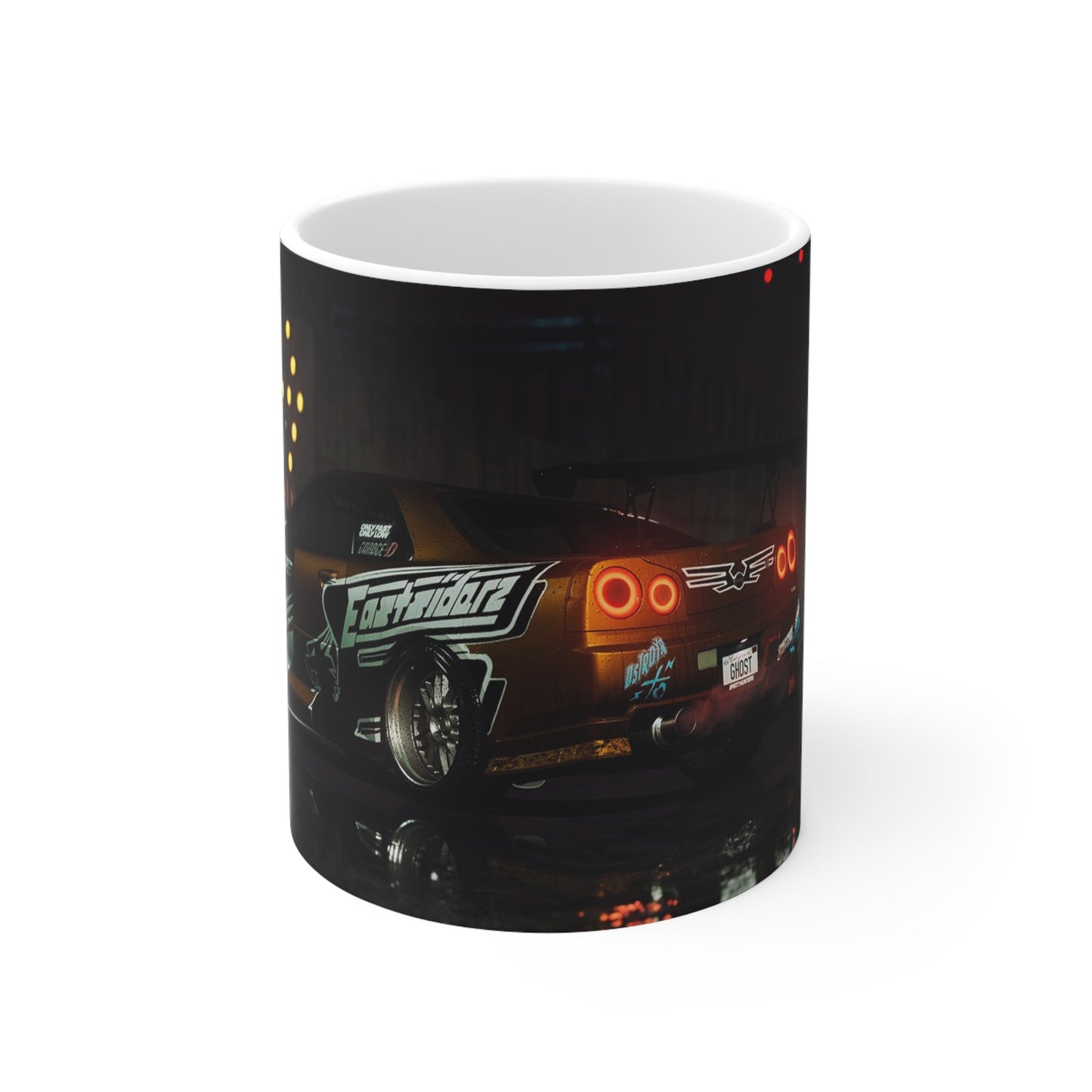 Race-Inspired Ceramic Coffee Cups | 11oz & 15oz | Perfect Gift for Car Enthusiasts