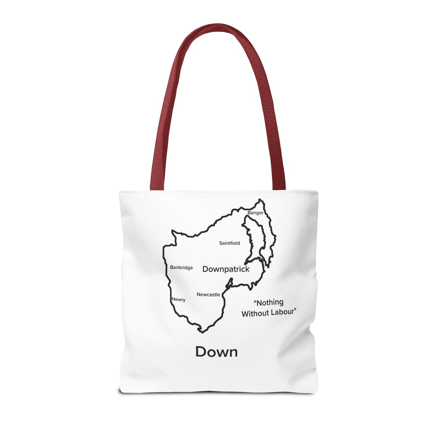 Down Tote Bag White Edition