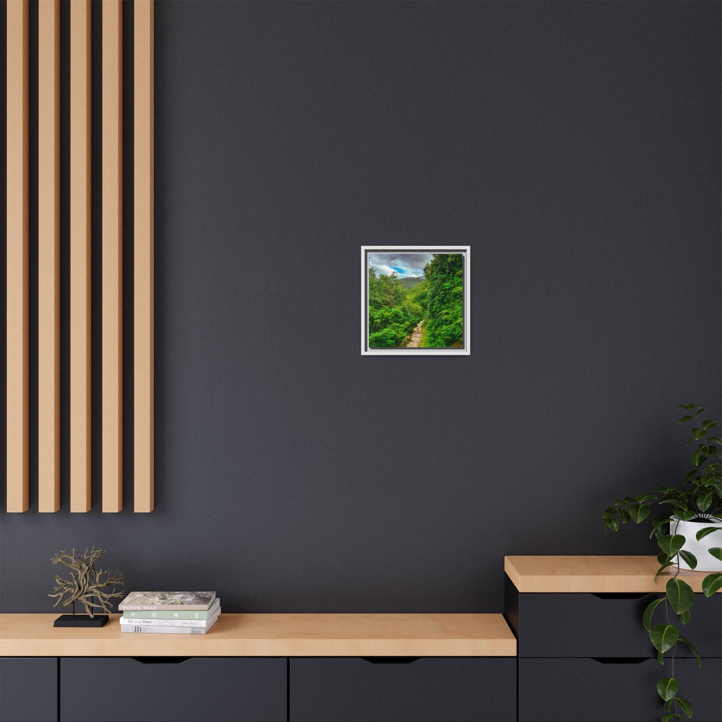 Torc Trail Matte Canvas, Framed (Multi-color)