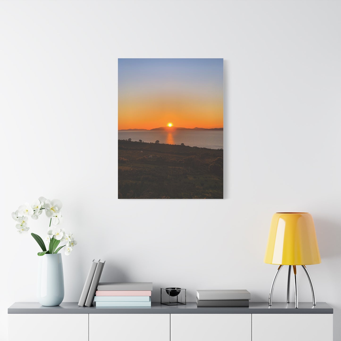 Sunset Ring of Kerry Matte Canvas, Stretched, 1.25"