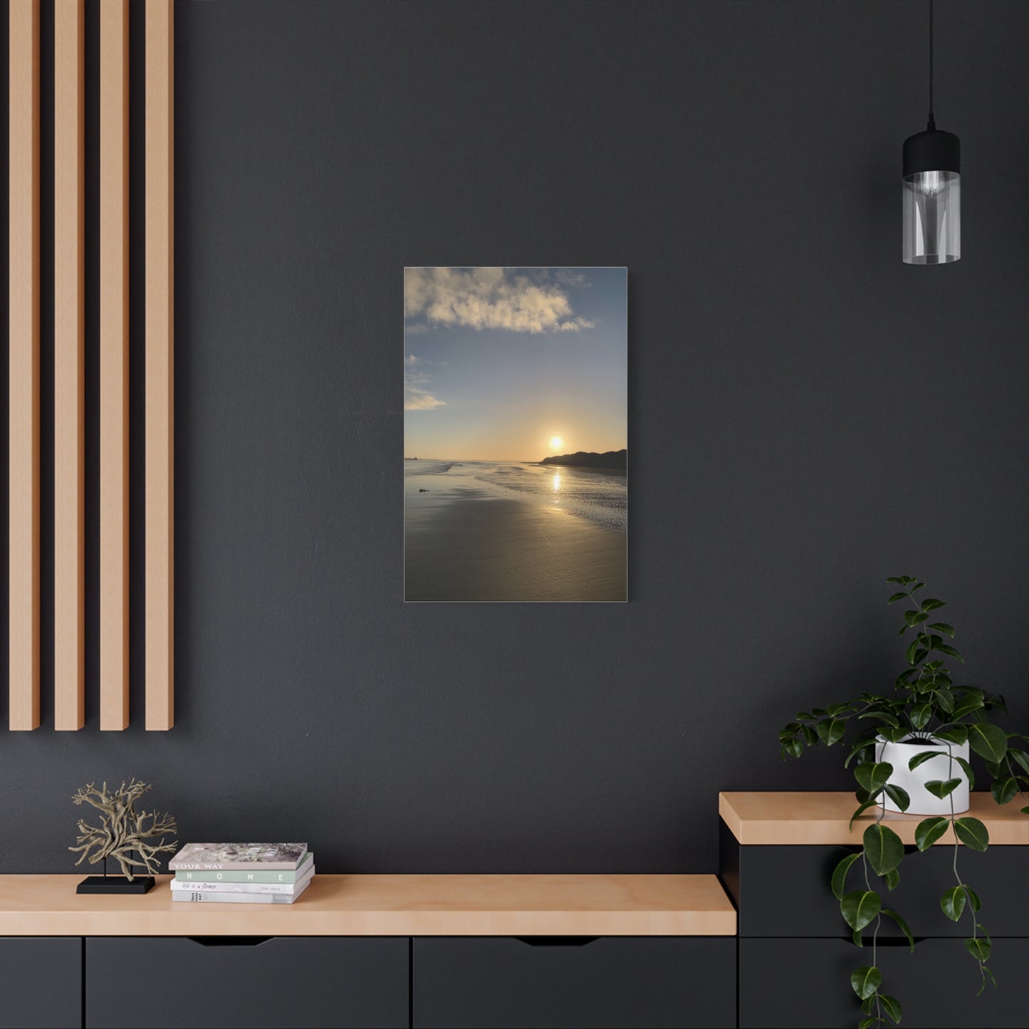 Sunset Matte Canvas, Stretched, 1.25"