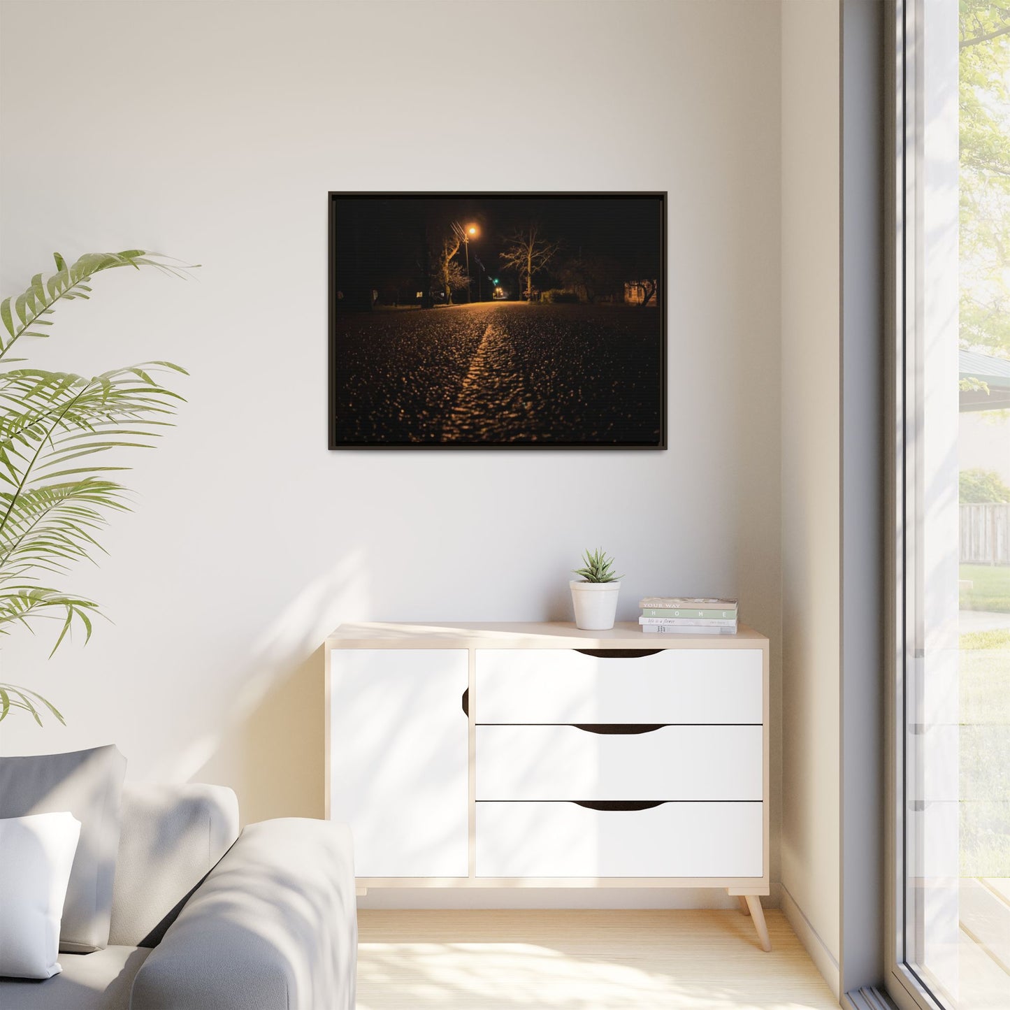 Stungiai Lithuania Matte Canvas, Framed (Multi-color)