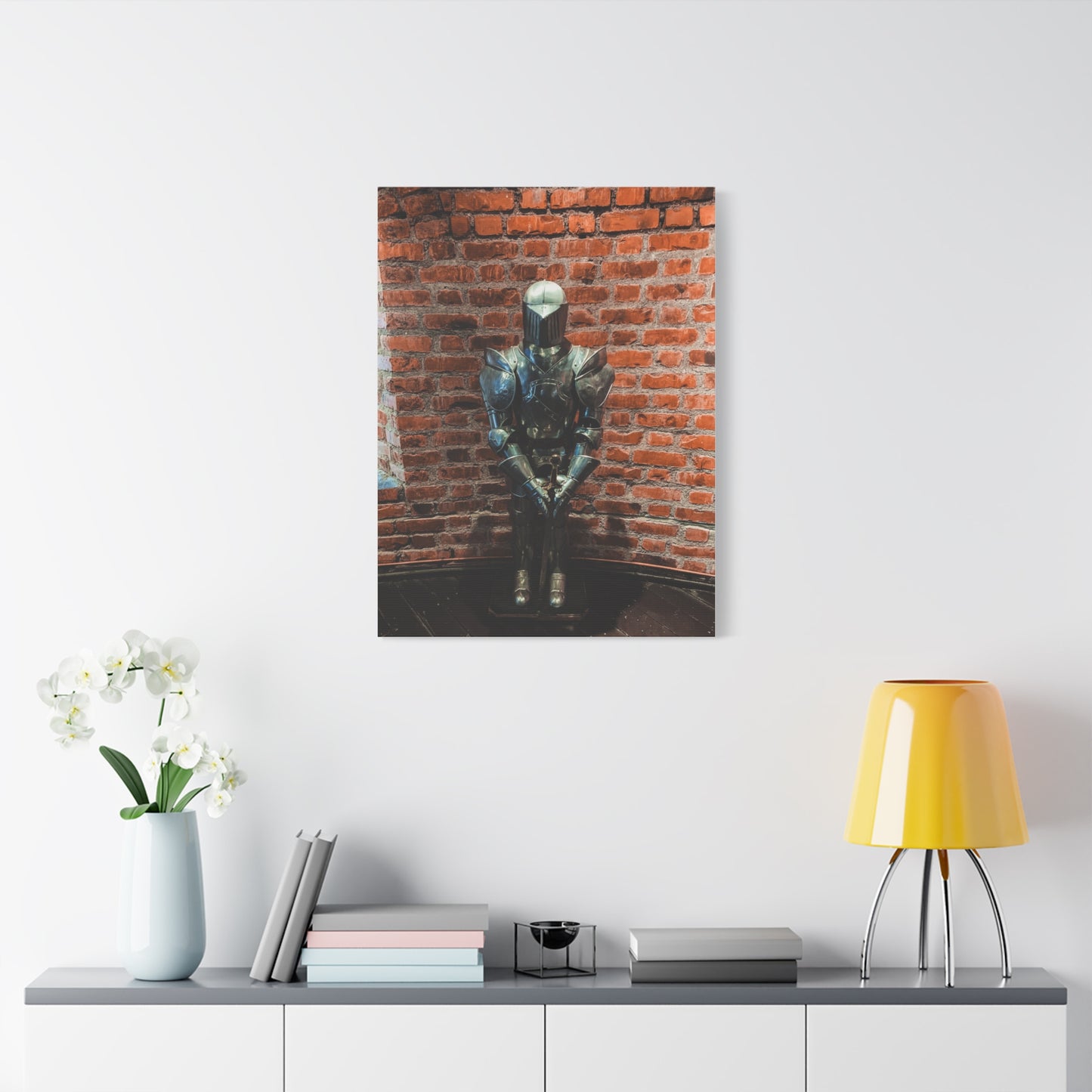 Steel Armour Medieval Age Lithuania Matte Canvas, Stretched, 1.25"