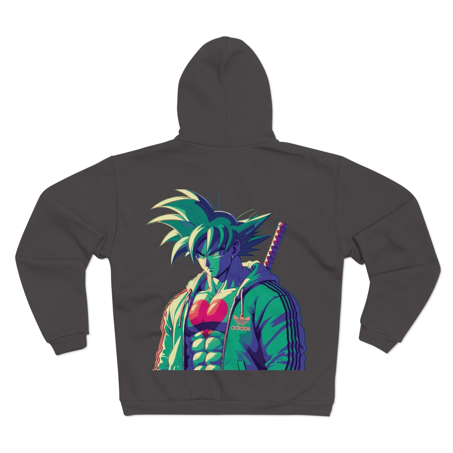 Sword Don't Harm You Unisex Hooded Zip Sweatshirt
