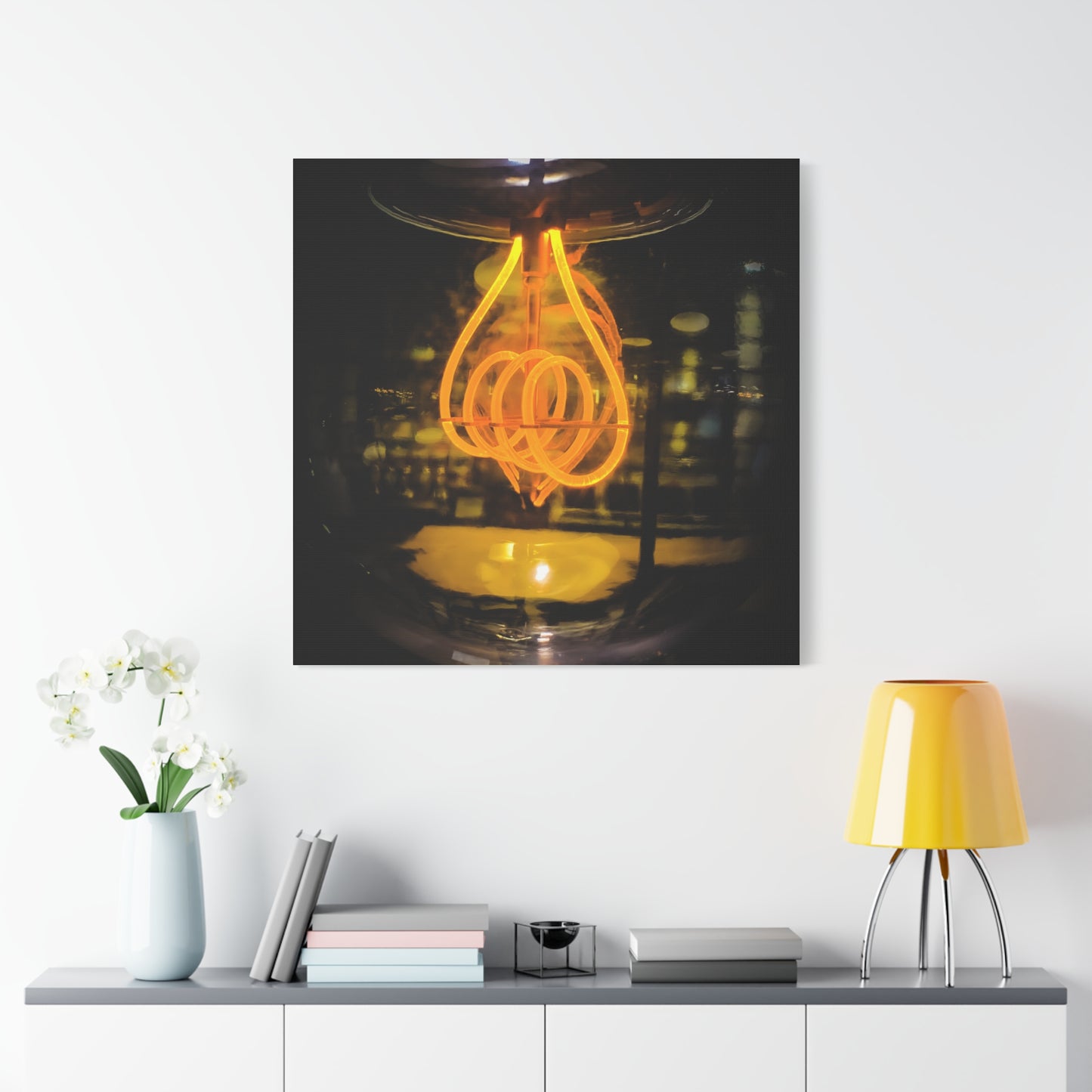 Bulb Matte Canvas, Stretched, 1.25"