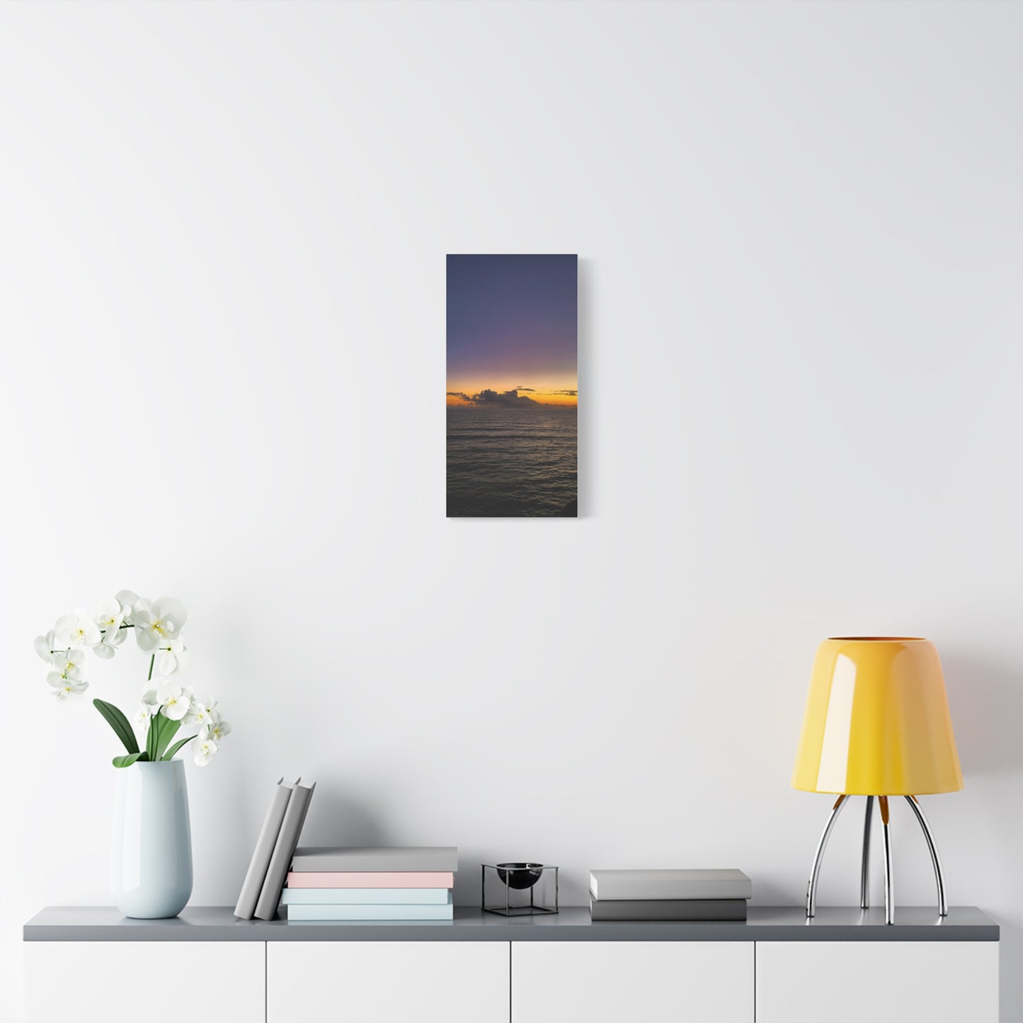 Sunset in Ocean 2 Matte Canvas, Stretched, 1.25"