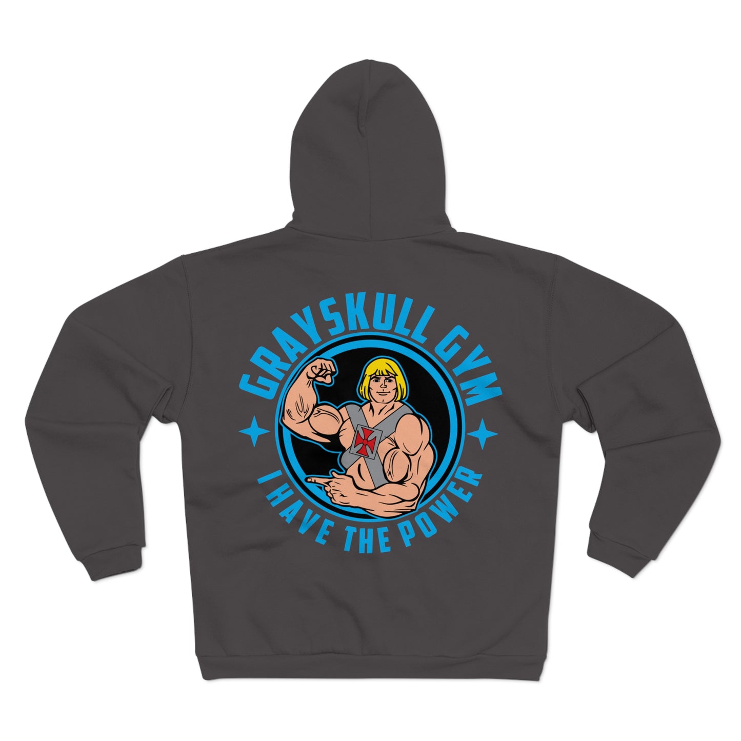 Grayskull Gym Unisex Hooded Zip Sweatshirt - I Have The Power