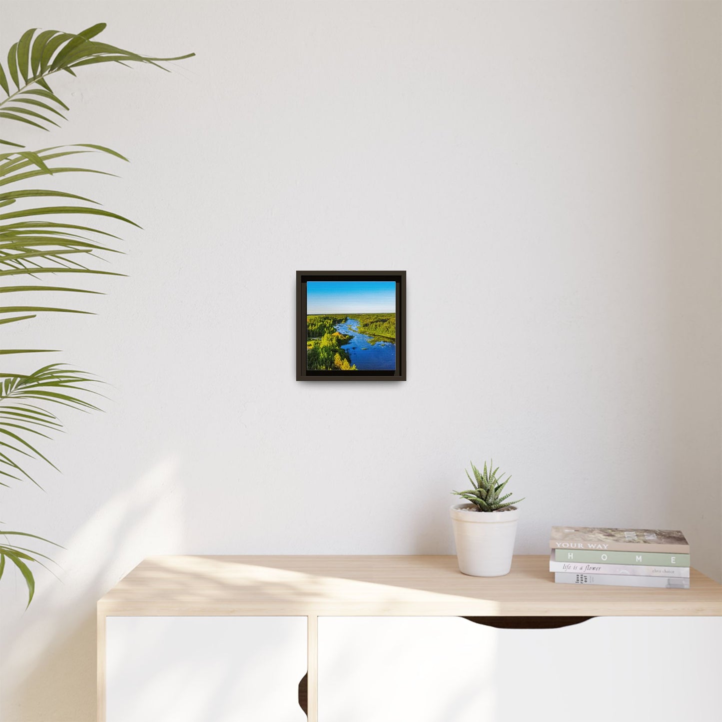 Zagares Lake Matte Canvas, Framed (Multi-color)