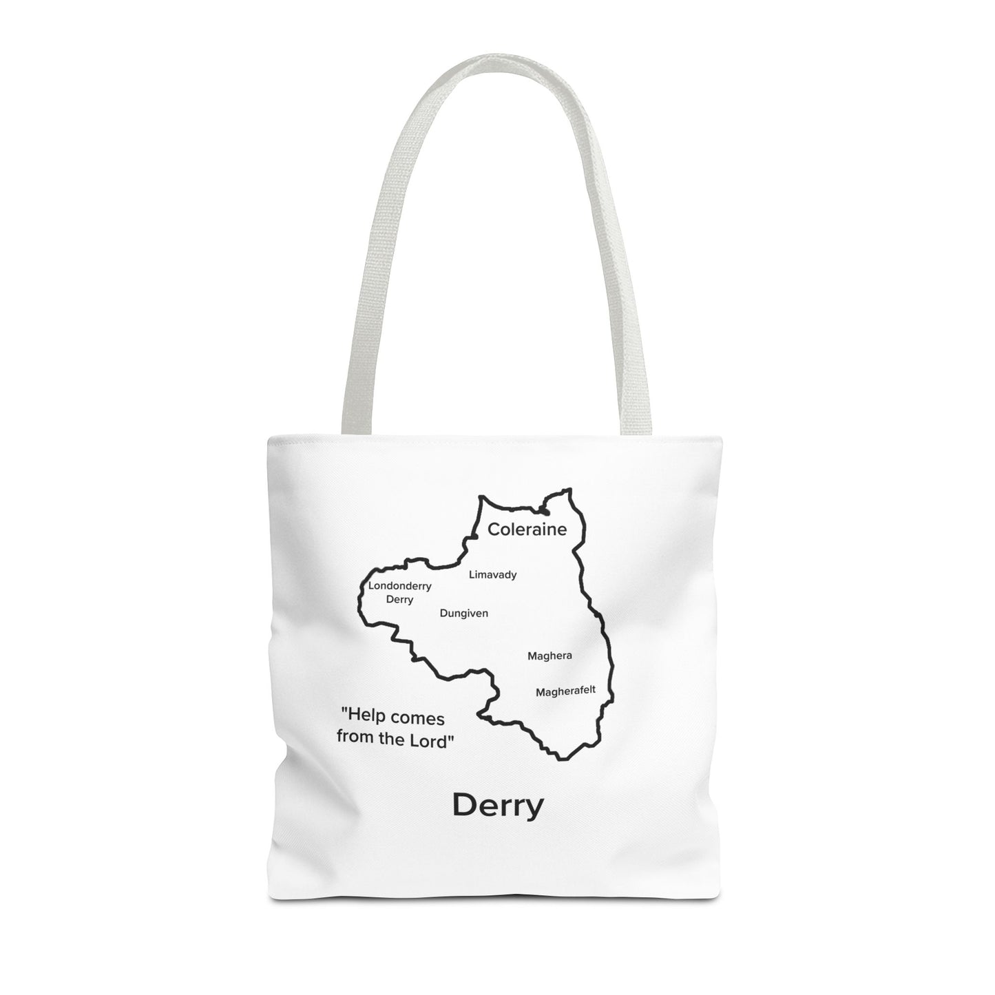 Derry Tote Bag White Edition