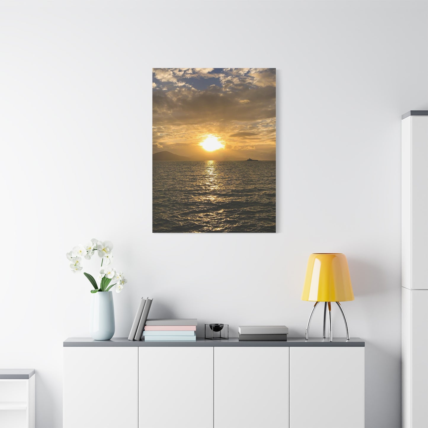 Sunset in Fenit Matte Canvas, Stretched, 1.25"