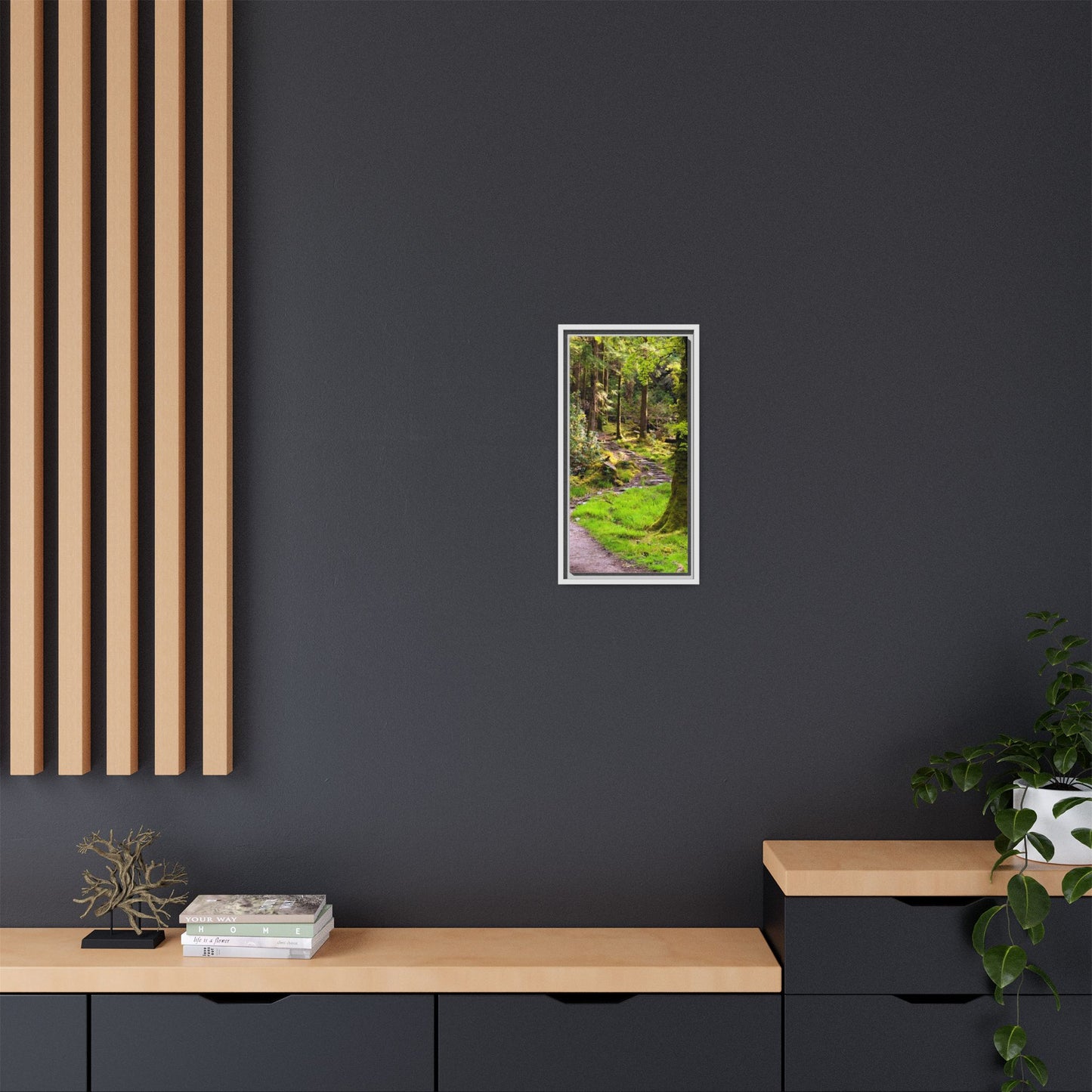 Torc Trail Matte Canvas, Framed (Multi-color)