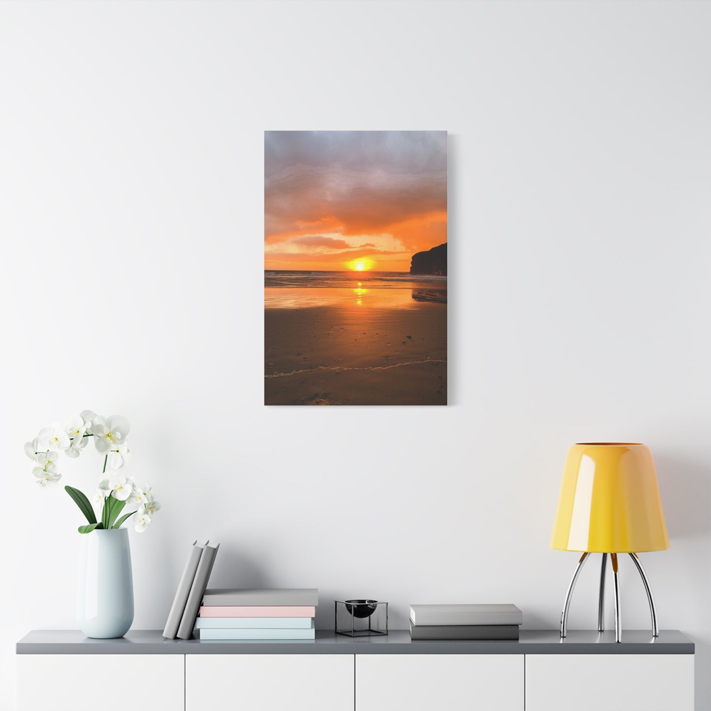 Sunset in Ballybunion Matte Canvas, Stretched, 1.25"