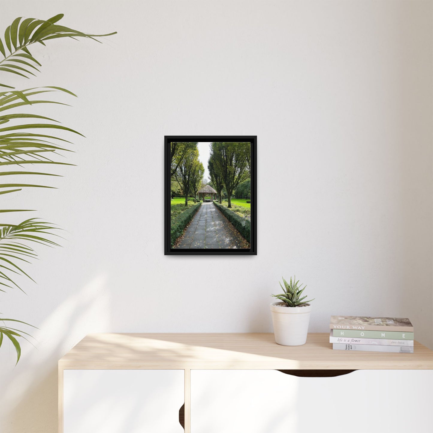 Adare Matte Canvas, Framed (Multi-color)