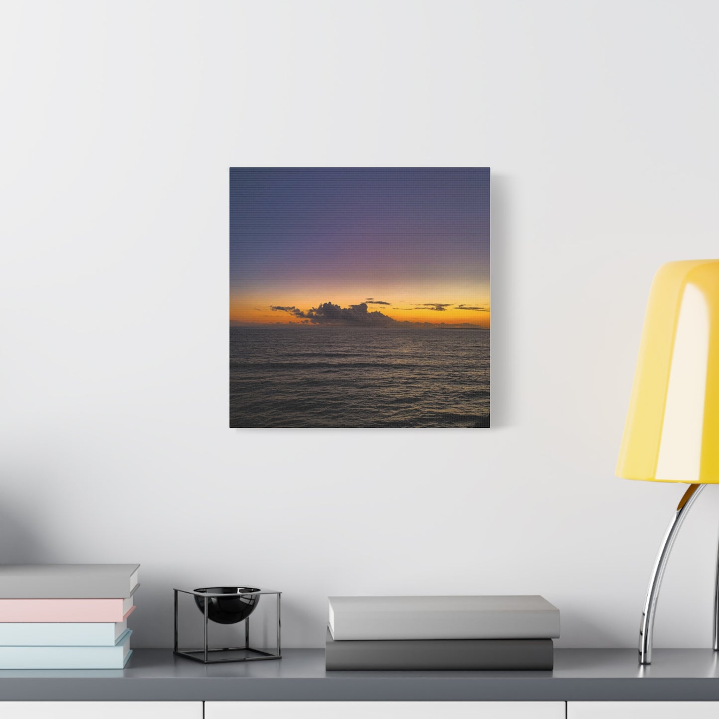 Sunset in Ocean 2 Matte Canvas, Stretched, 1.25"