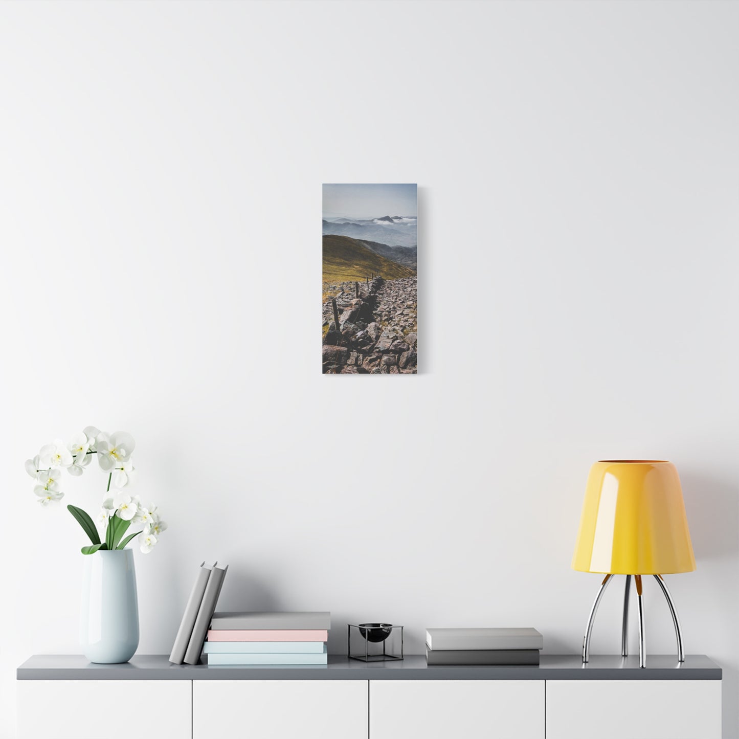 Wall in Mountains Matte Canvas, Stretched, 1.25"