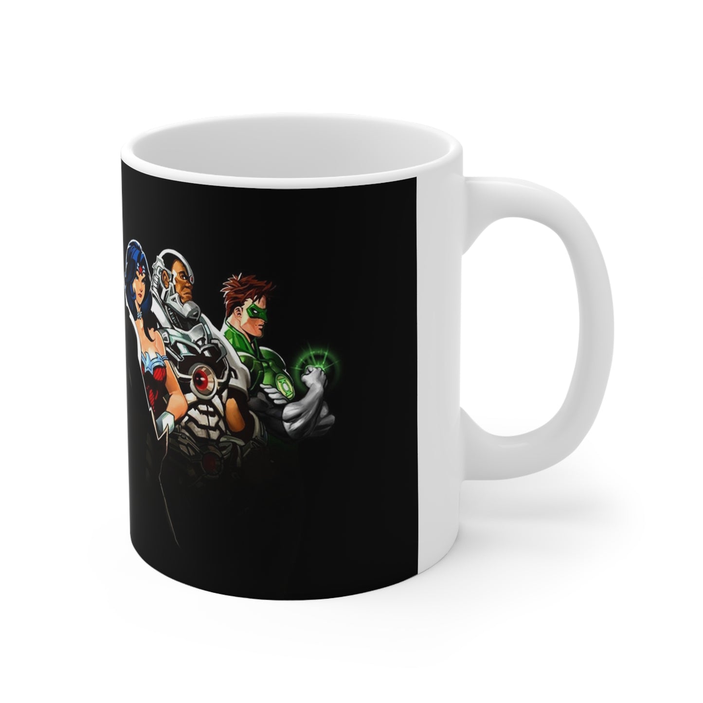 Justice League Ceramic Coffee Cups - 11oz & 15oz | Superhero Mugs for Comic Fans