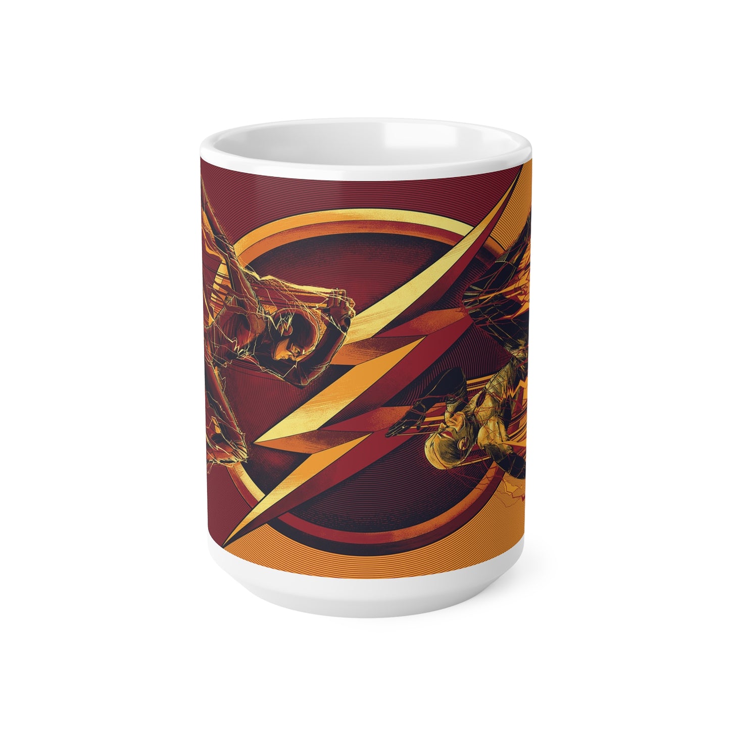 The Flash Ceramic Coffee Mug - 11oz & 15oz | Superhero Drinkware for Fans