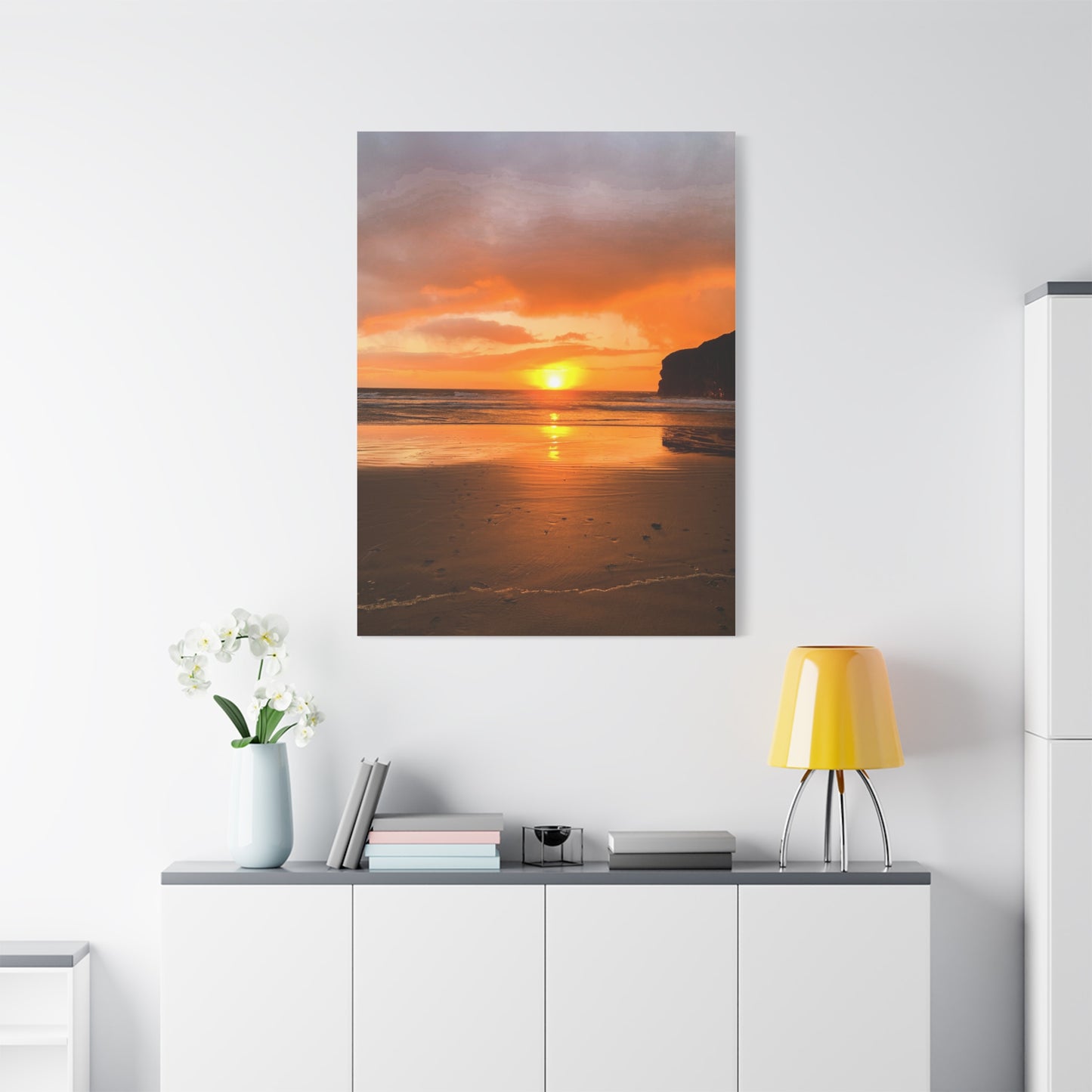 Sunset in Ballybunion Matte Canvas, Stretched, 1.25"