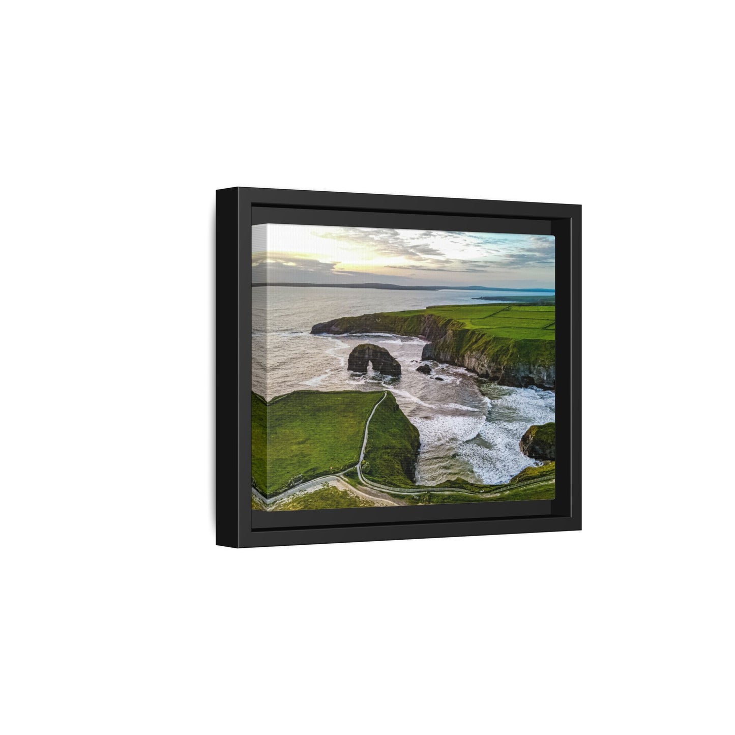Virgin Rock Matte Canvas, Framed (Multi-color)