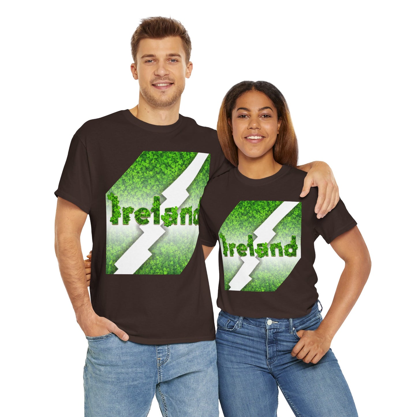 Eire Green Unisex Heavy Cotton Tee