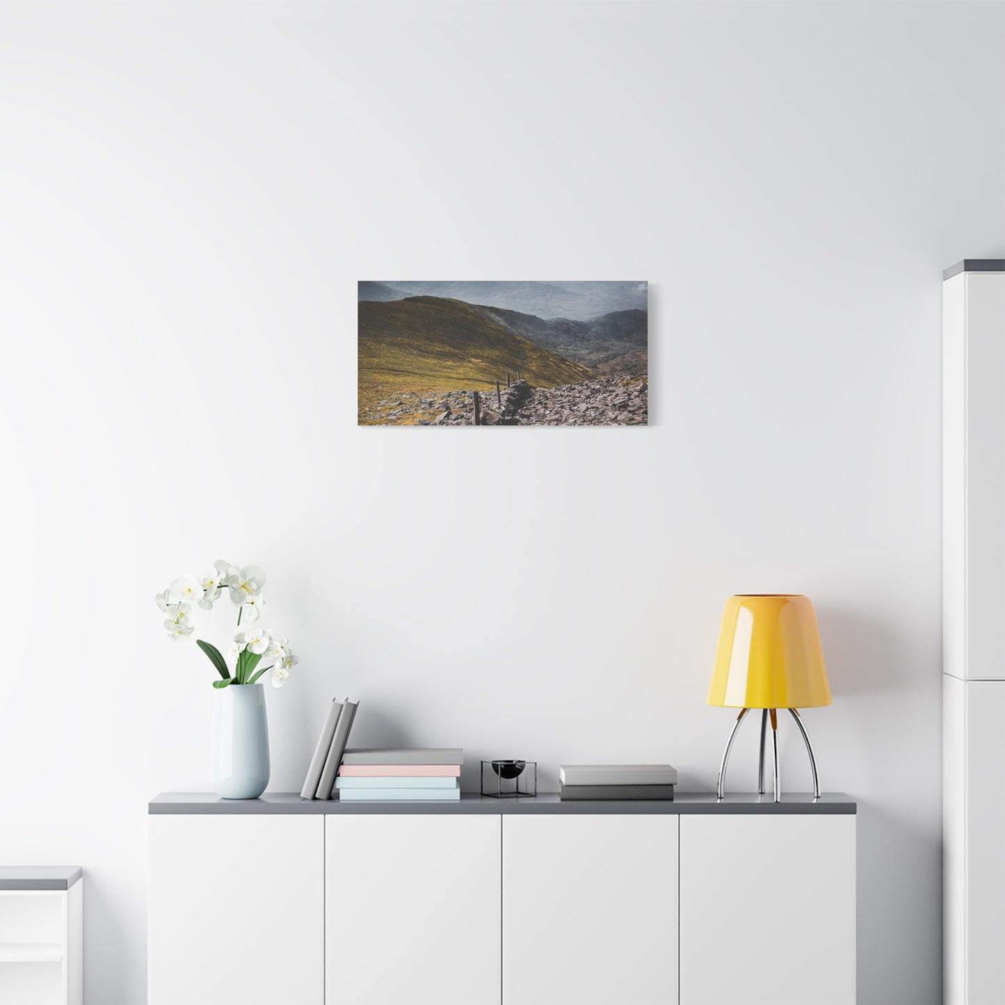 Wall in Mountains Matte Canvas, Stretched, 1.25"