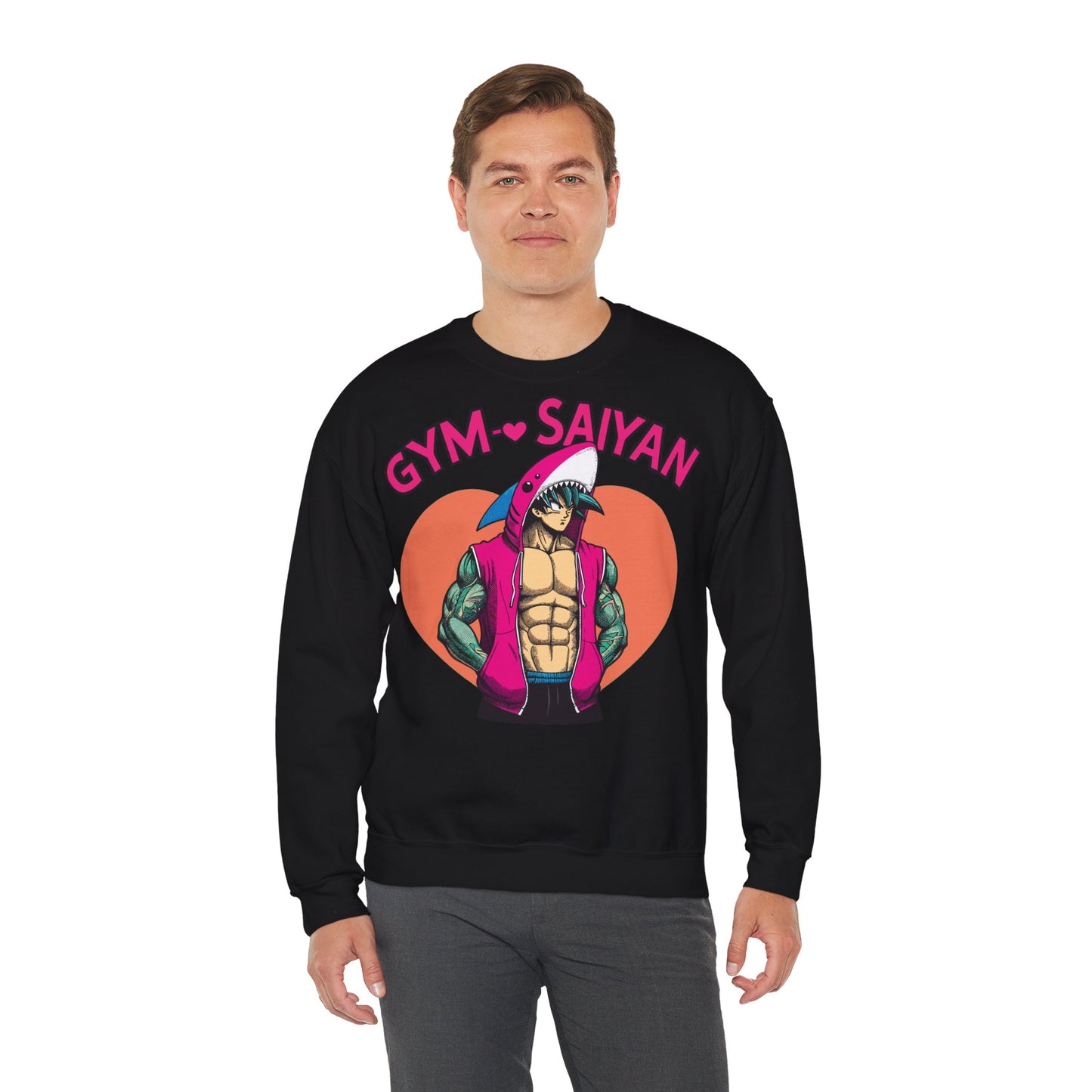Gym-Sayan Crewneck Sweatshirt - Unisex Heavy Blend™