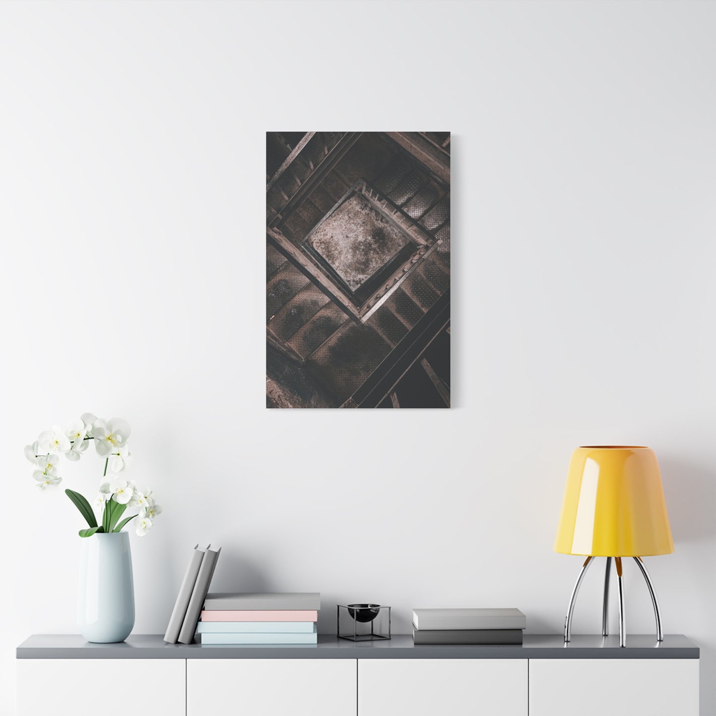 Stairs to Demon World Matte Canvas, Stretched, 1.25"