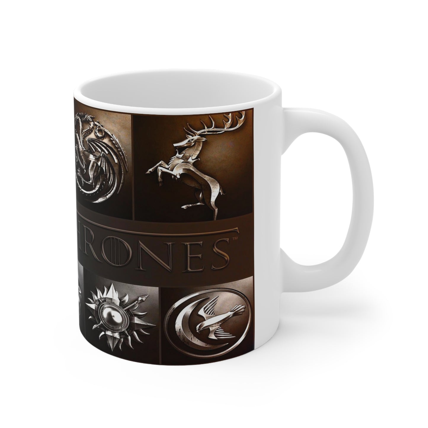 Game of Thrones Ceramic Coffee Mug - 11oz & 15oz - Fantasy Drinkware for Fans
