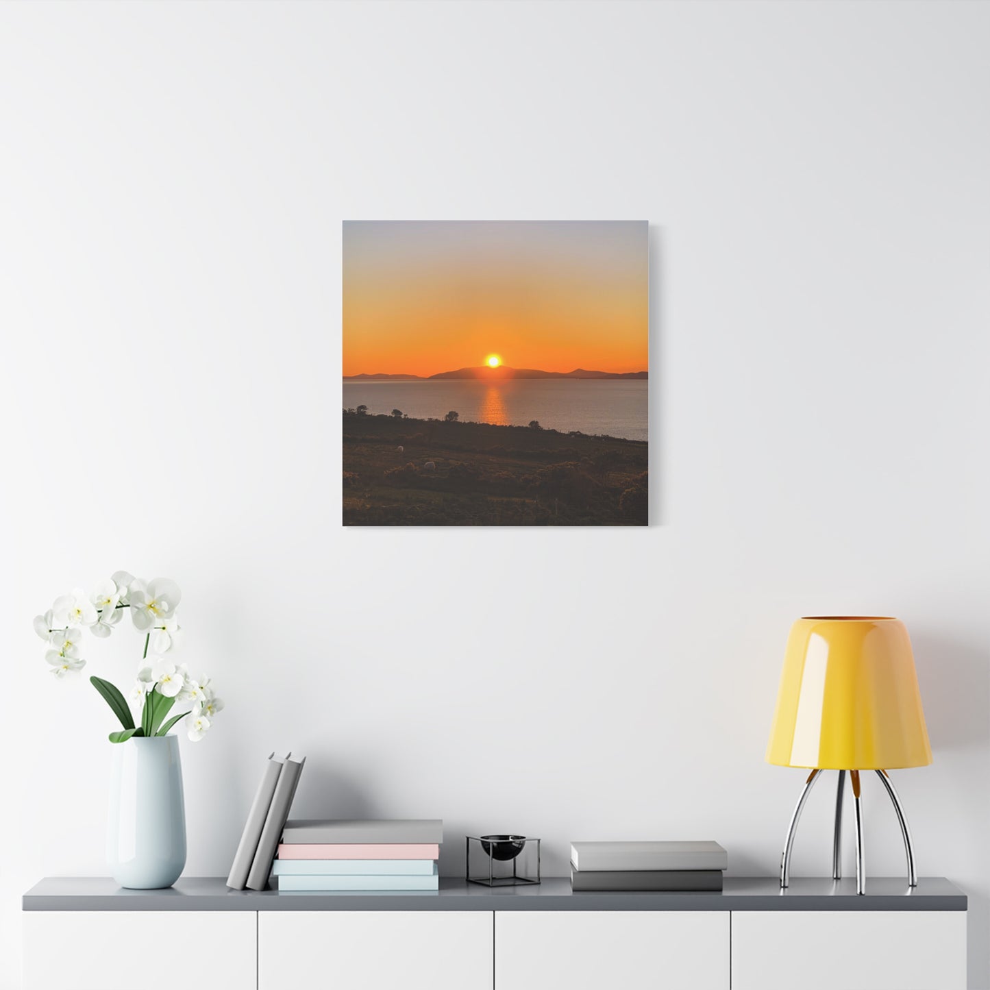 Sunset Ring of Kerry Matte Canvas, Stretched, 1.25"
