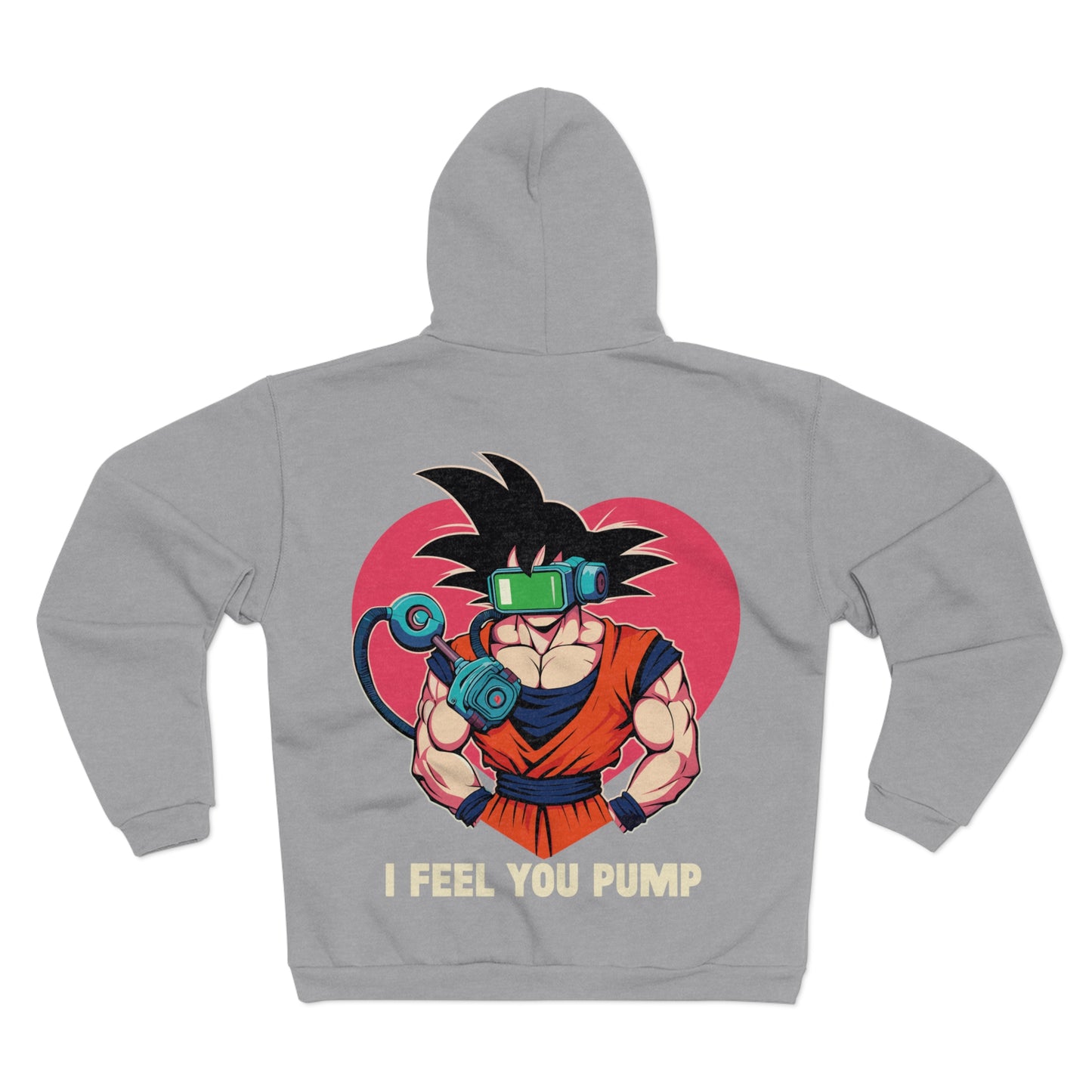I Feel Your Pump II Unisex Hooded Zip Sweatshirt