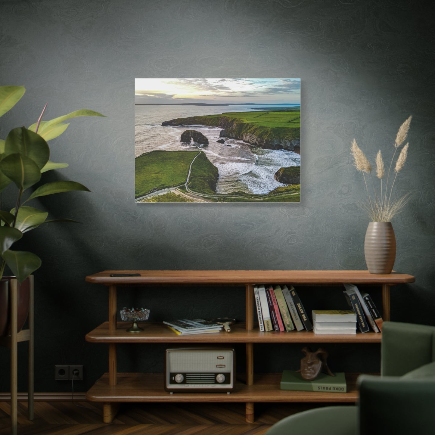 Virgin Rock Ballybunion Matte Canvas, Stretched, 1.25"