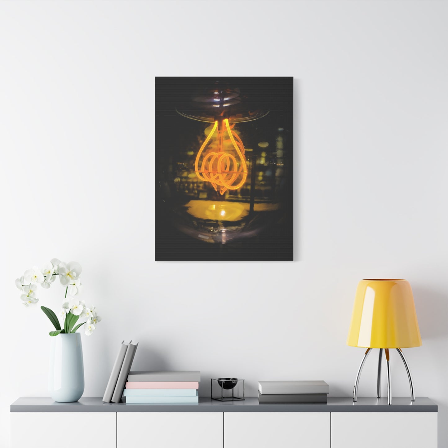 Bulb Matte Canvas, Stretched, 1.25"