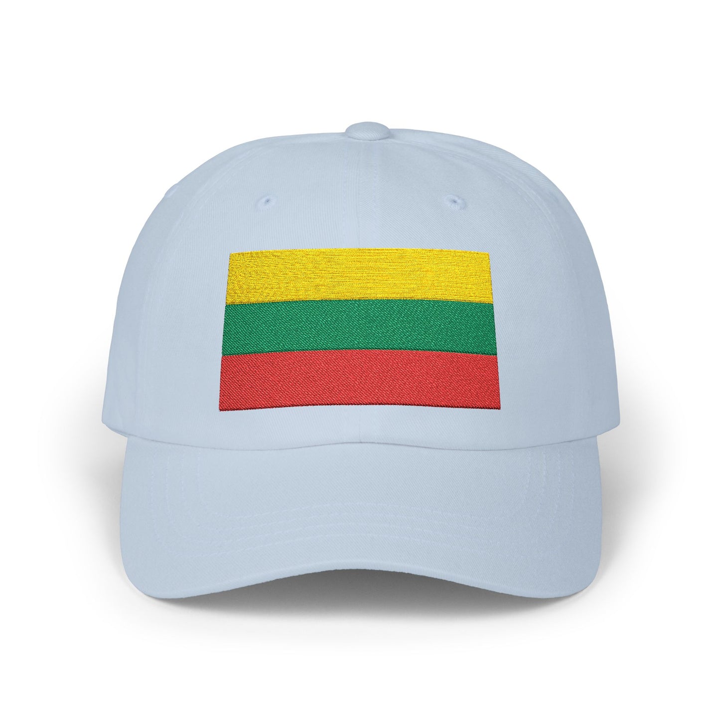 Lithuania Flag Embroidered Classic Dad Cap - Stylish Cotton Hat for Men