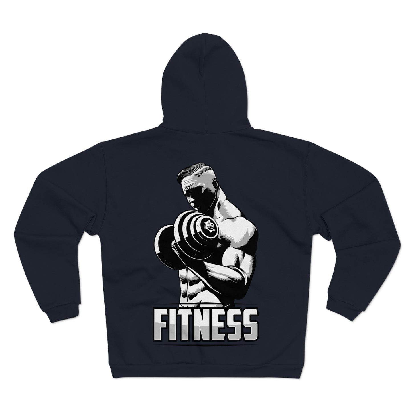 Fitness II Unisex Hooded Zip Sweatshirt