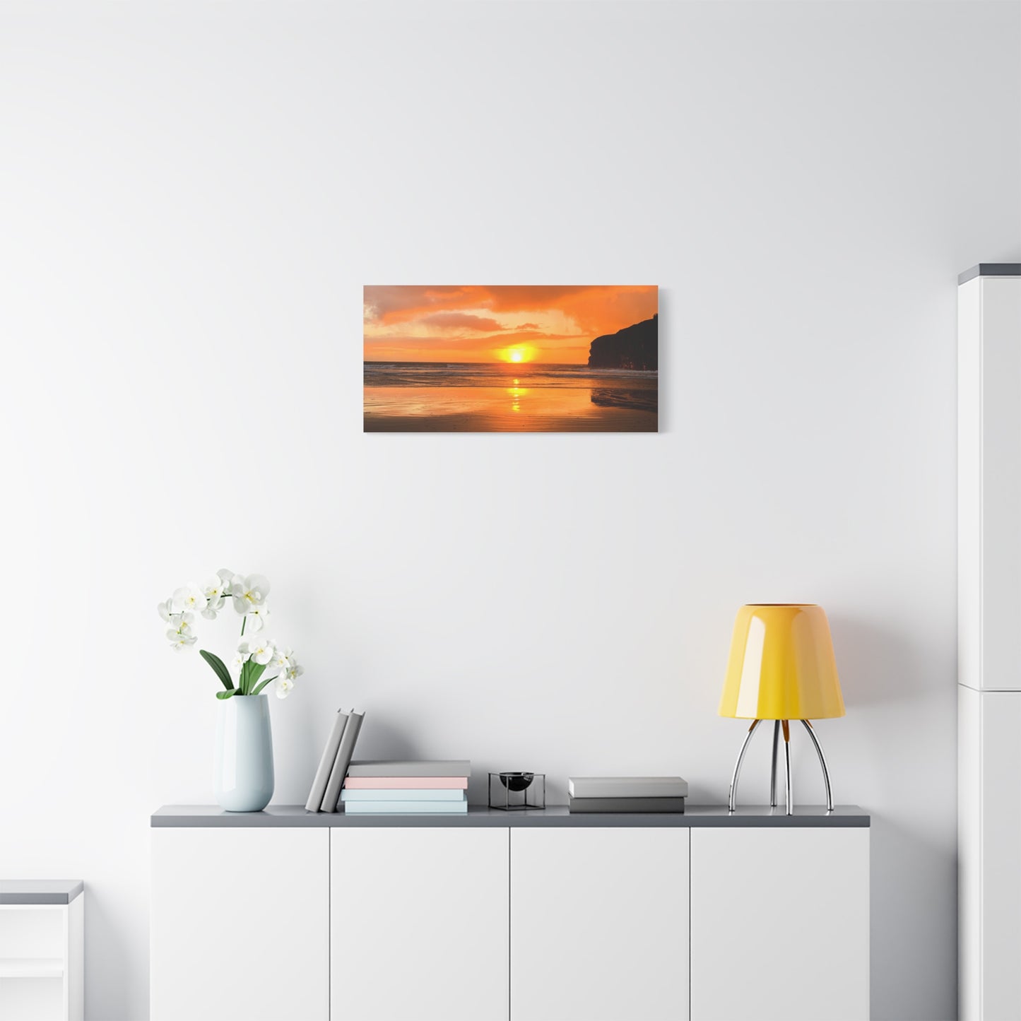 Sunset in Ballybunion Matte Canvas, Stretched, 1.25"