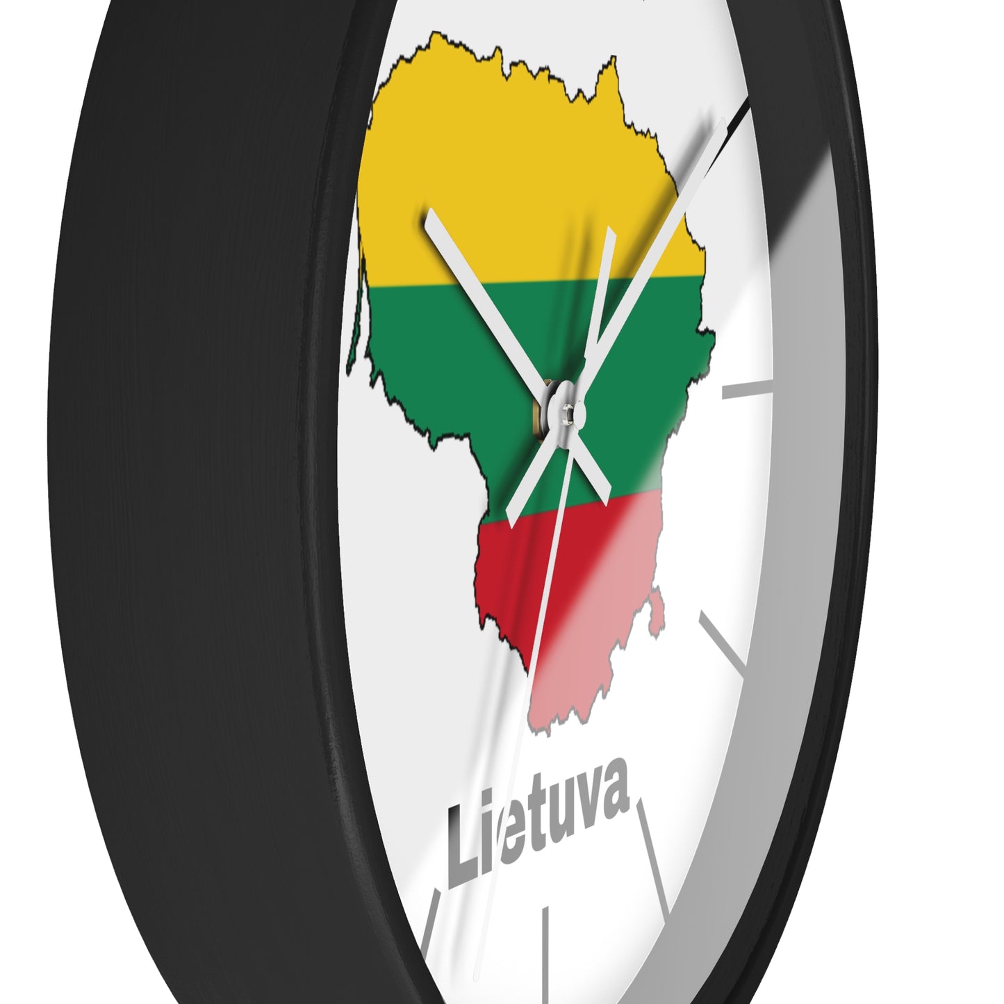Lithuania Map Wall Clock - Vibrant Decor for Home or Office