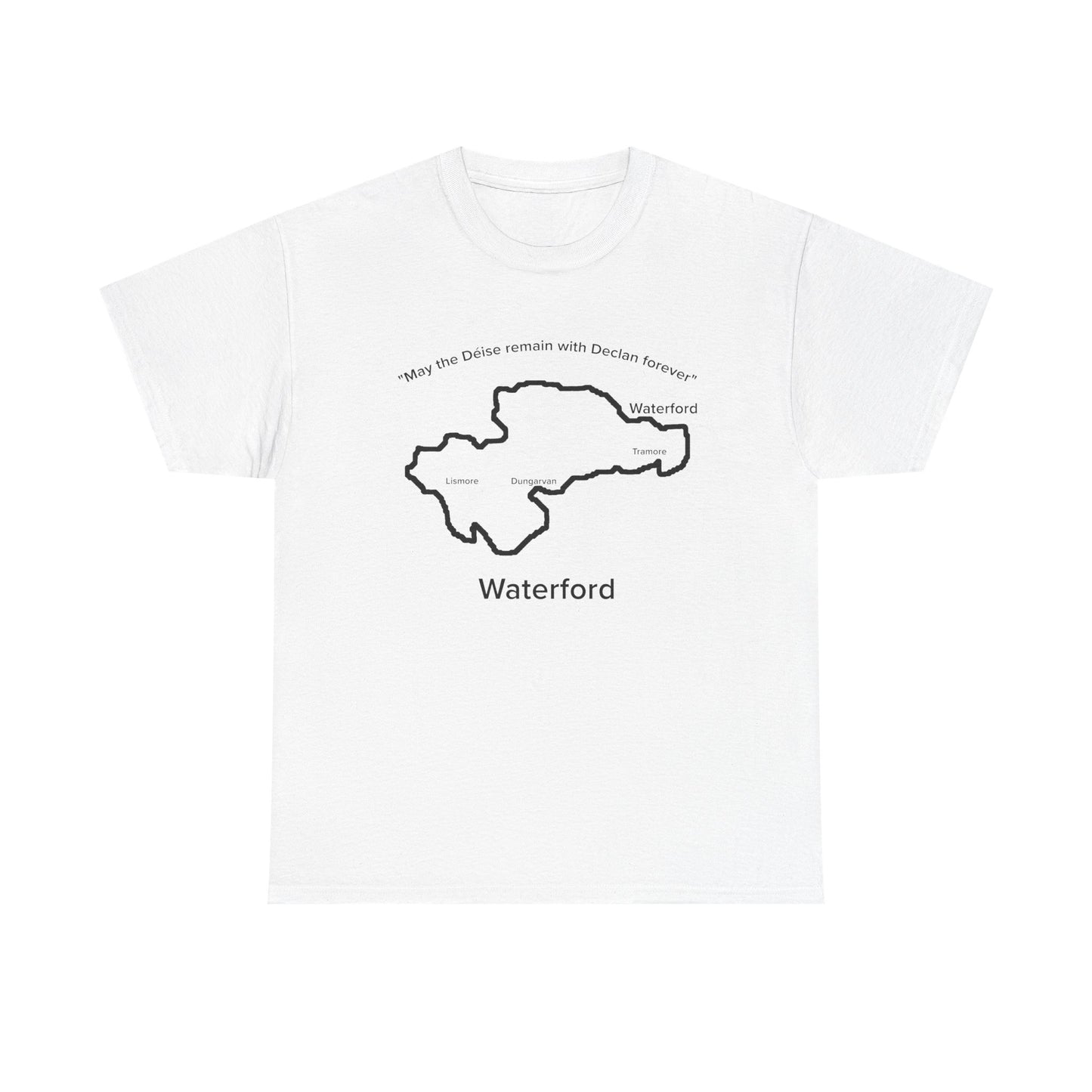 Waterford Unisex Heavy Cotton Tee White Edition