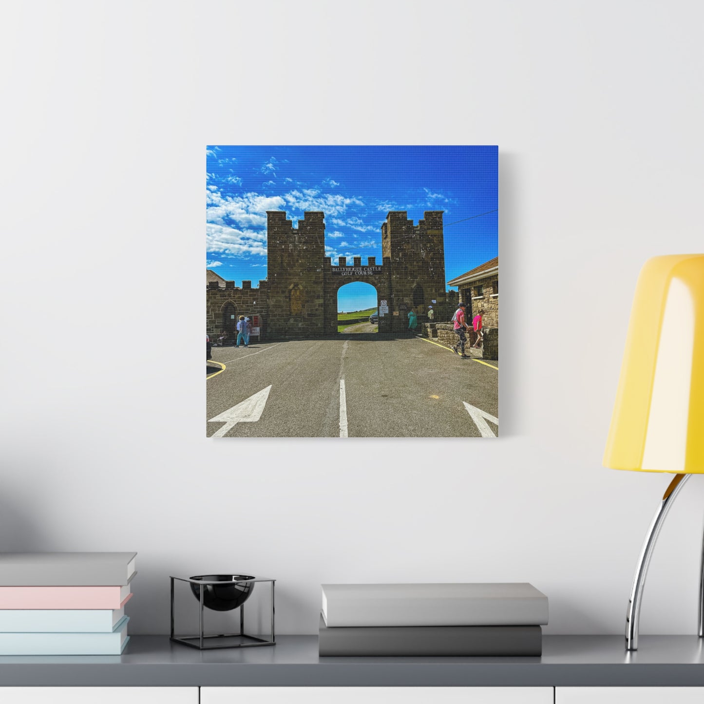 Ballyheigue Golf Club Gates Matte Canvas, Stretched, 1.25"
