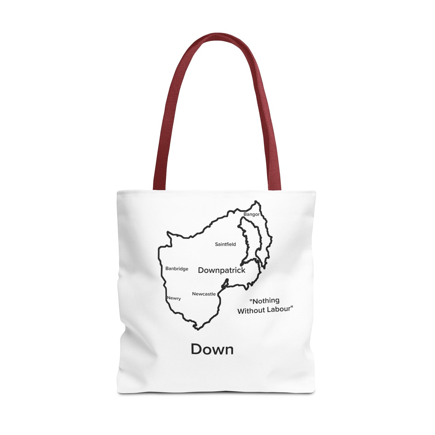 Down Tote Bag White Edition
