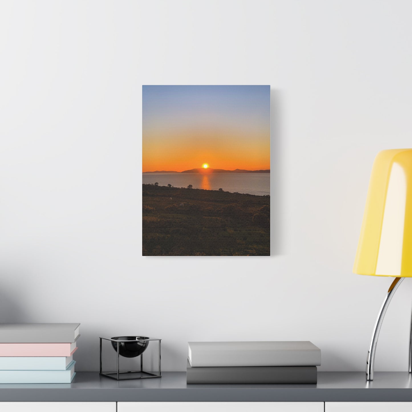 Sunset Ring of Kerry Matte Canvas, Stretched, 1.25"