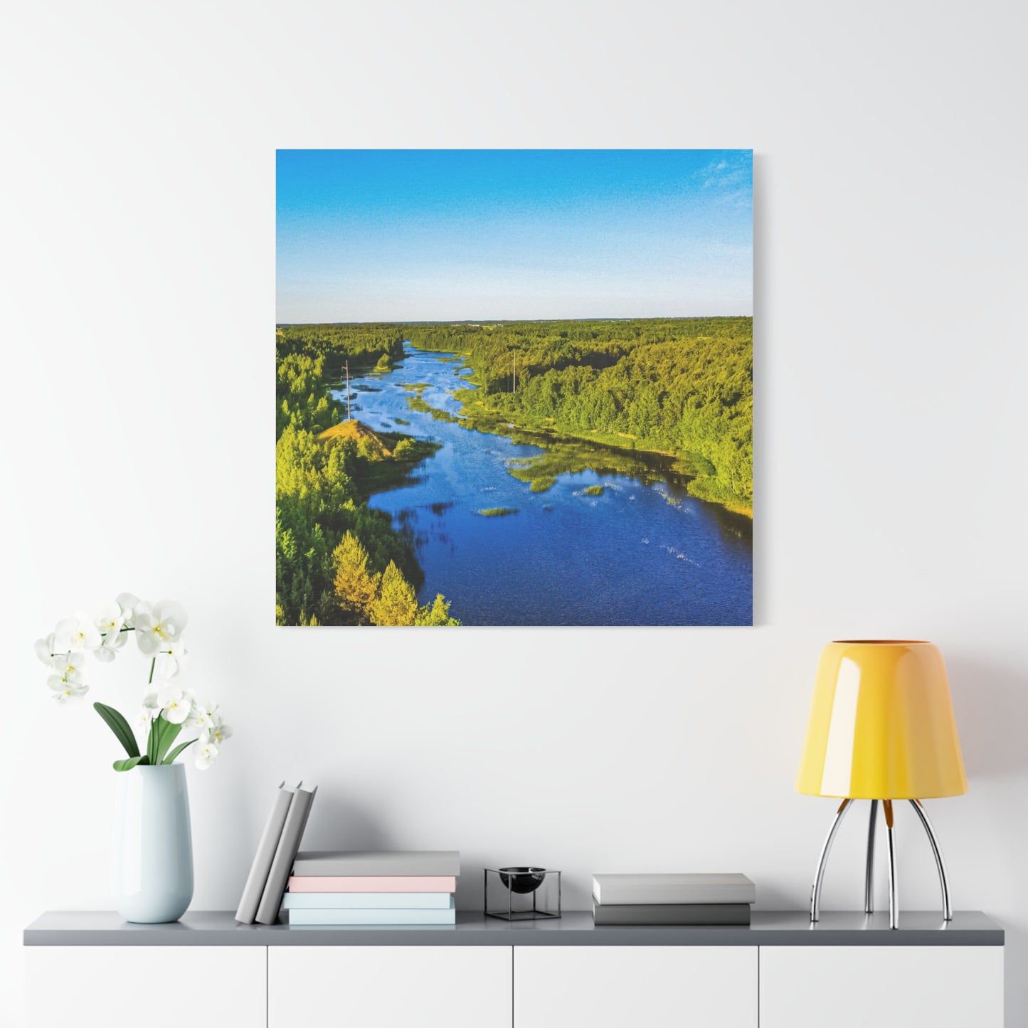 Zagare Lake Matte Canvas, Stretched, 1.25"