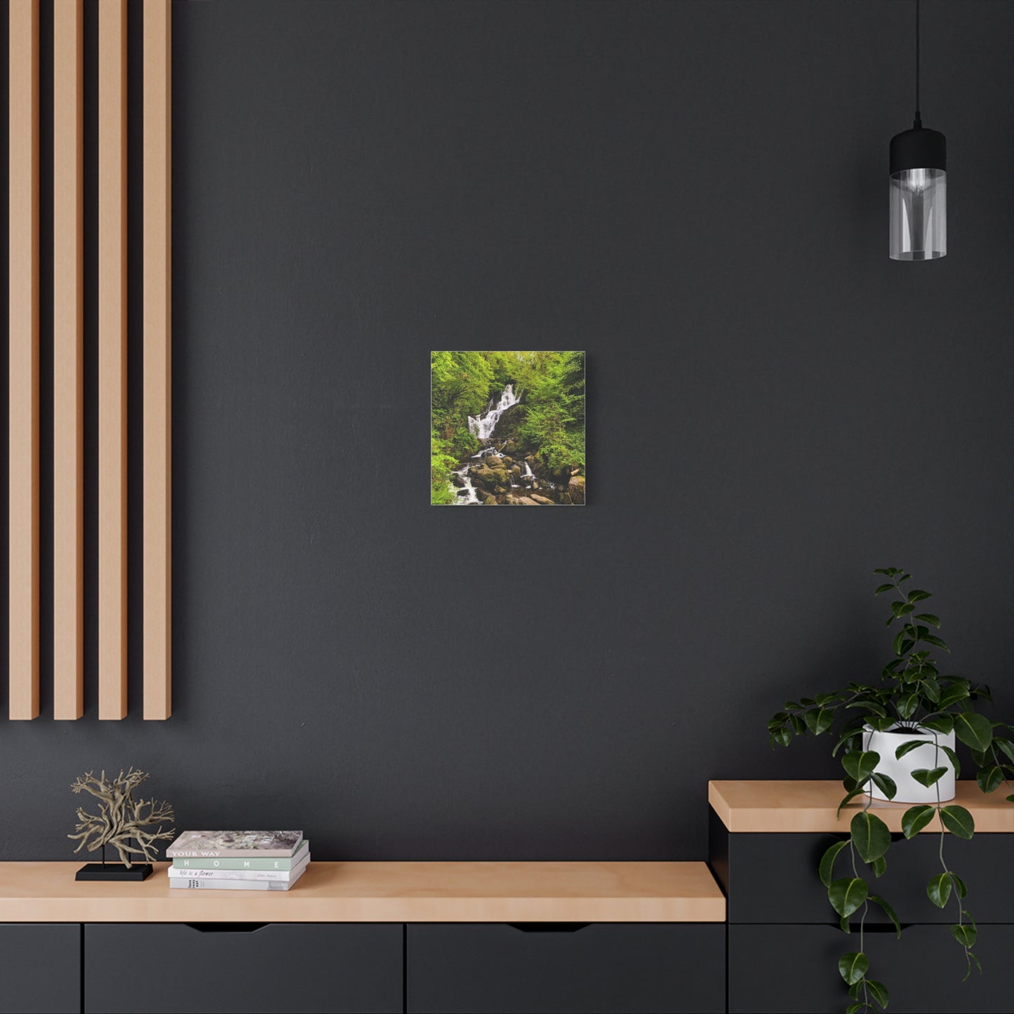 Torc waterfall Matte Canvas, Stretched, 1.25"