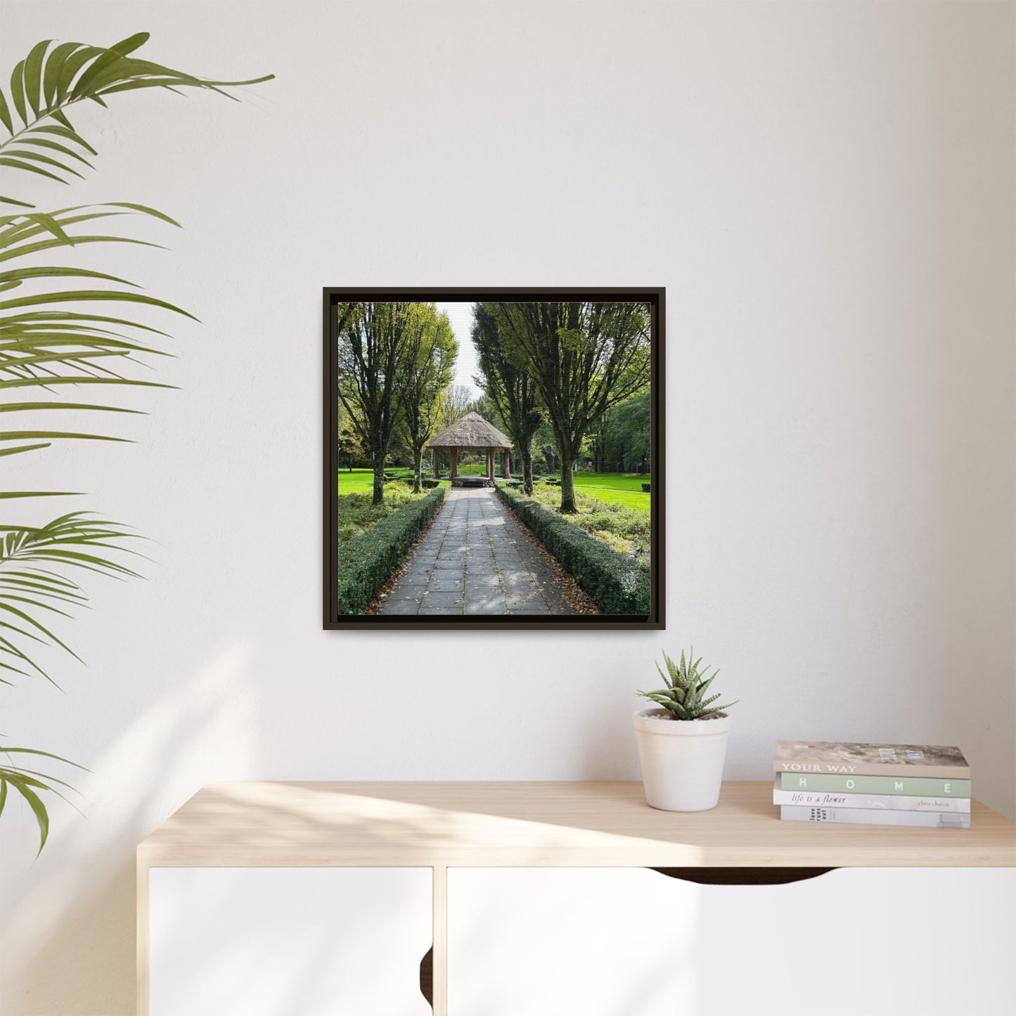 Adare Matte Canvas, Framed (Multi-color)