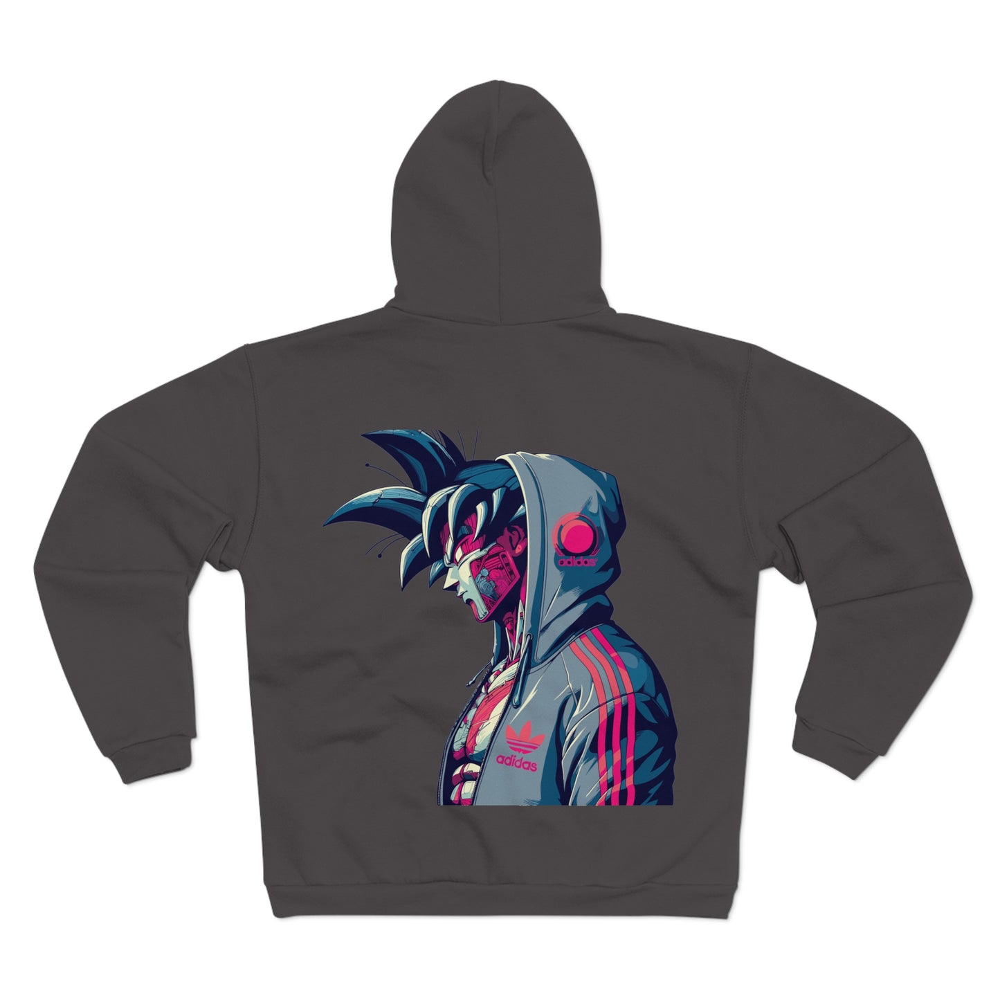 The Power In Goku Unisex Hooded Zip Sweatshirt