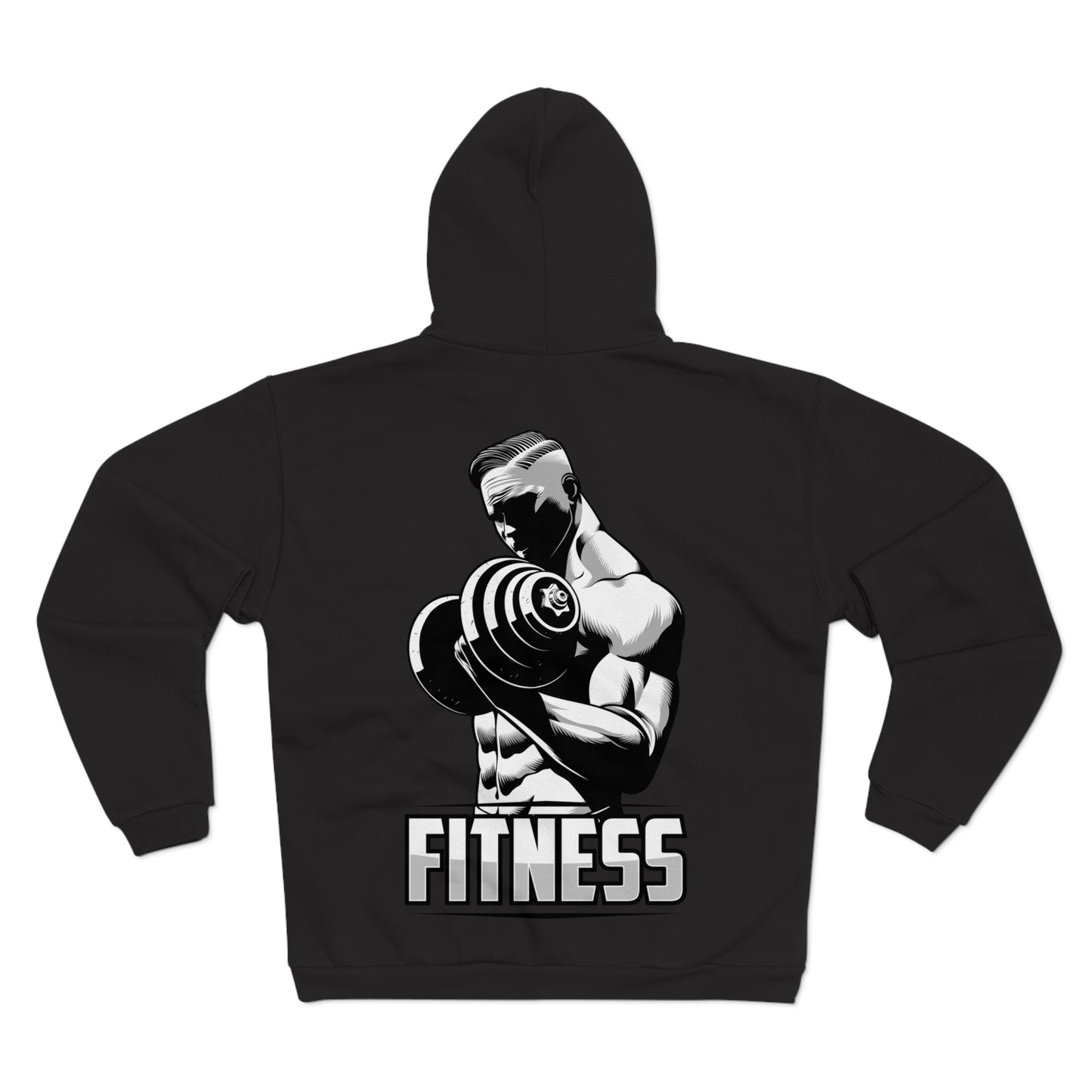 Fitness II Unisex Hooded Zip Sweatshirt