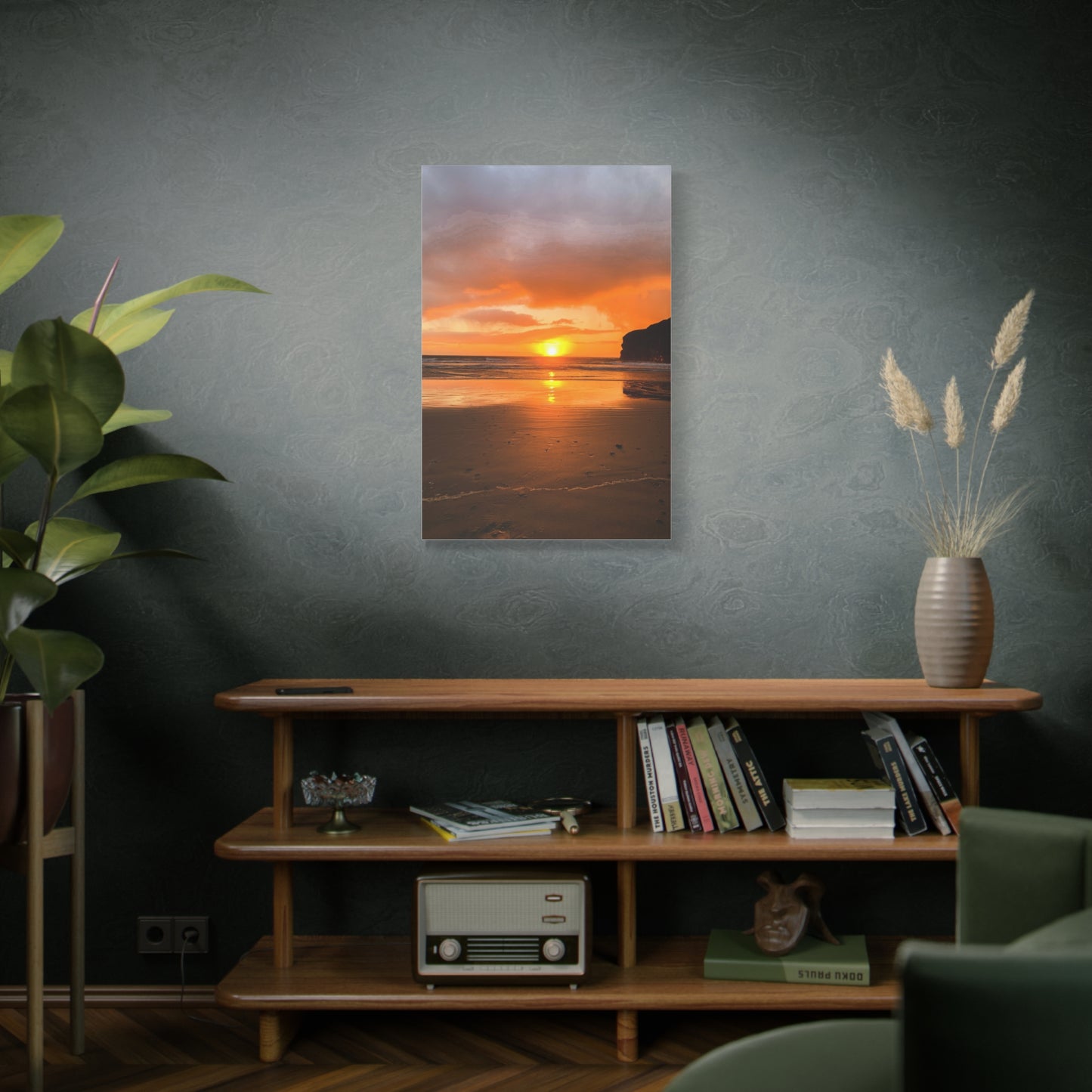 Sunset in Ballybunion Matte Canvas, Stretched, 1.25"
